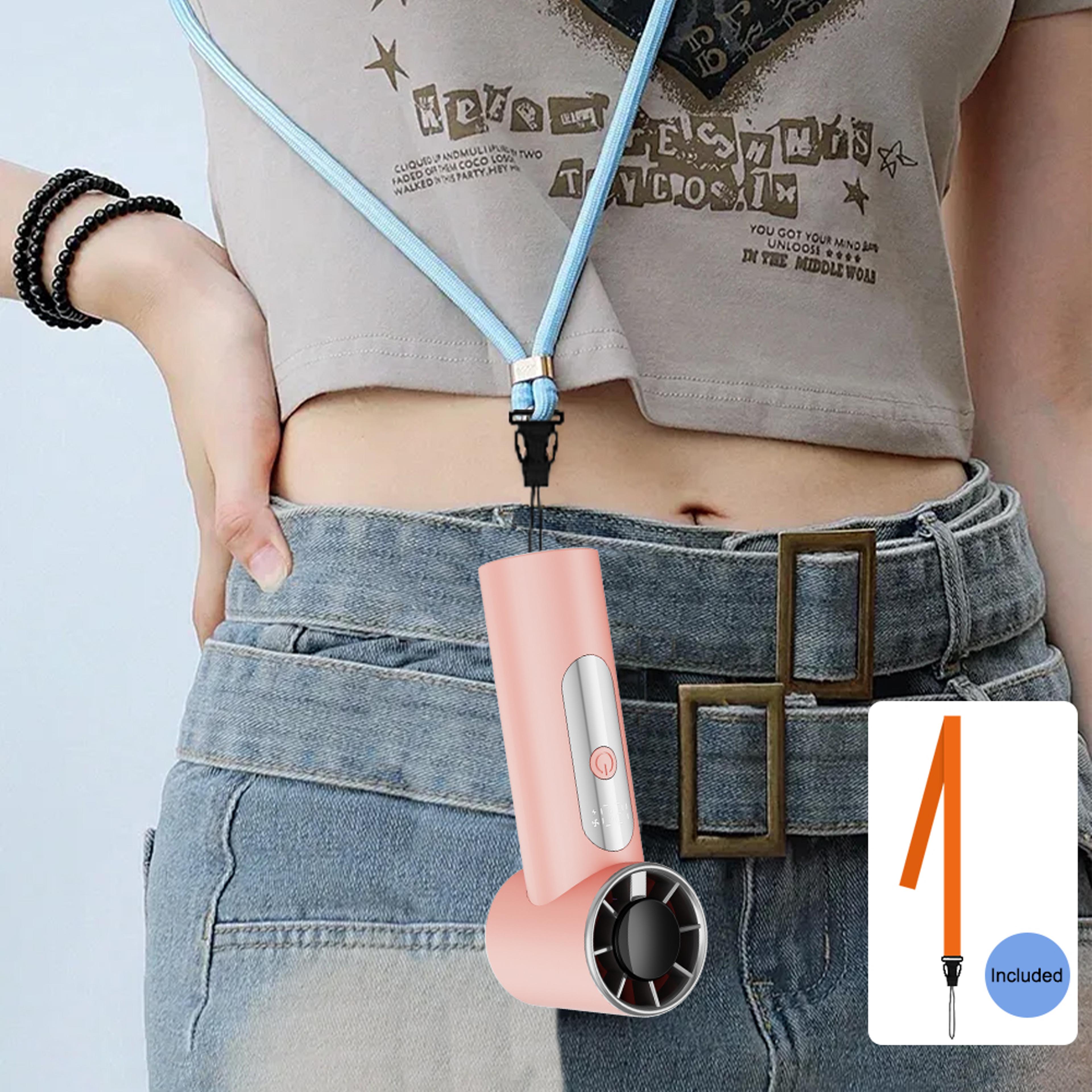 rechargeable turbo handheld fan portable mini cooling fan for travel office and outdoor use