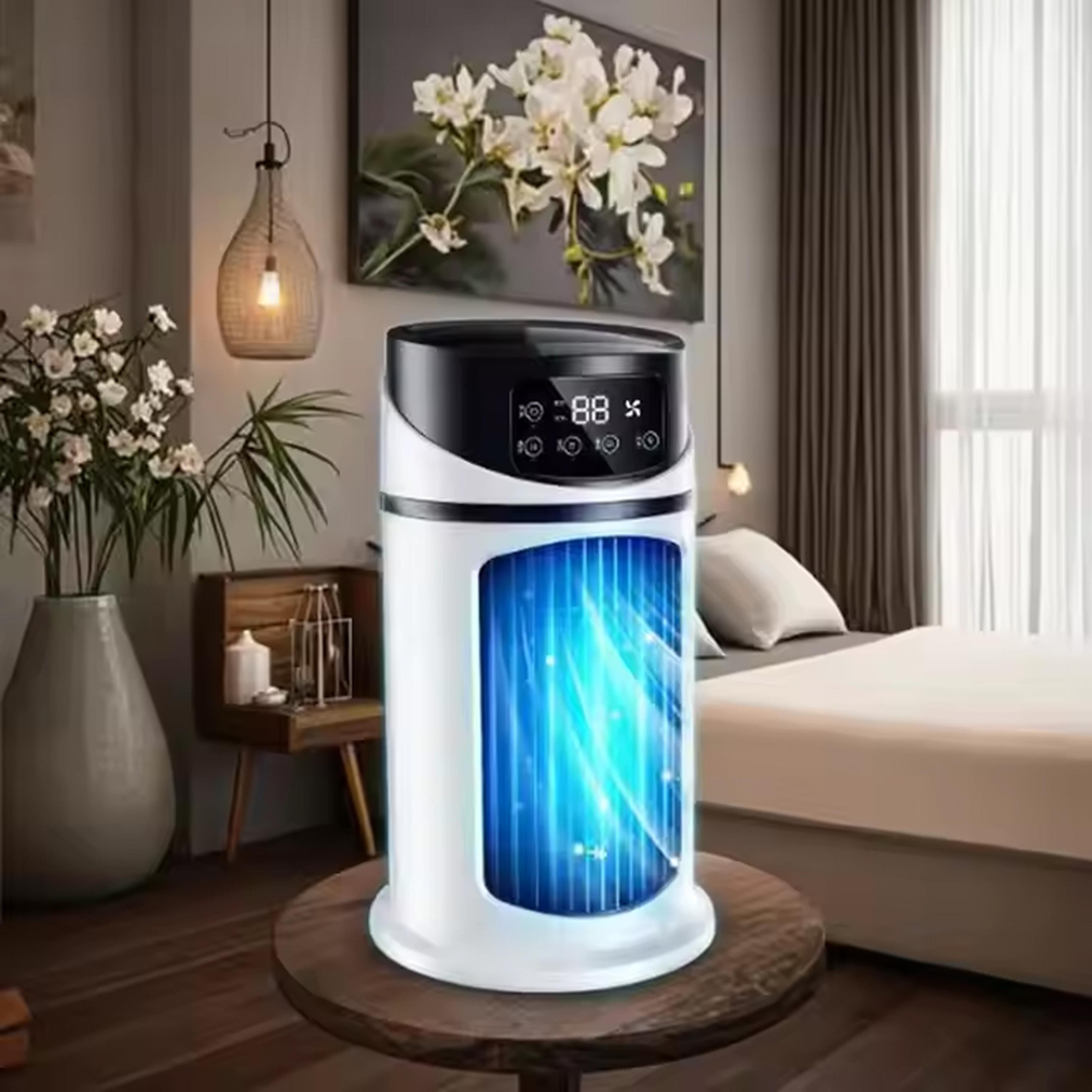 portable mini air cooler fan personal air conditioner for home office