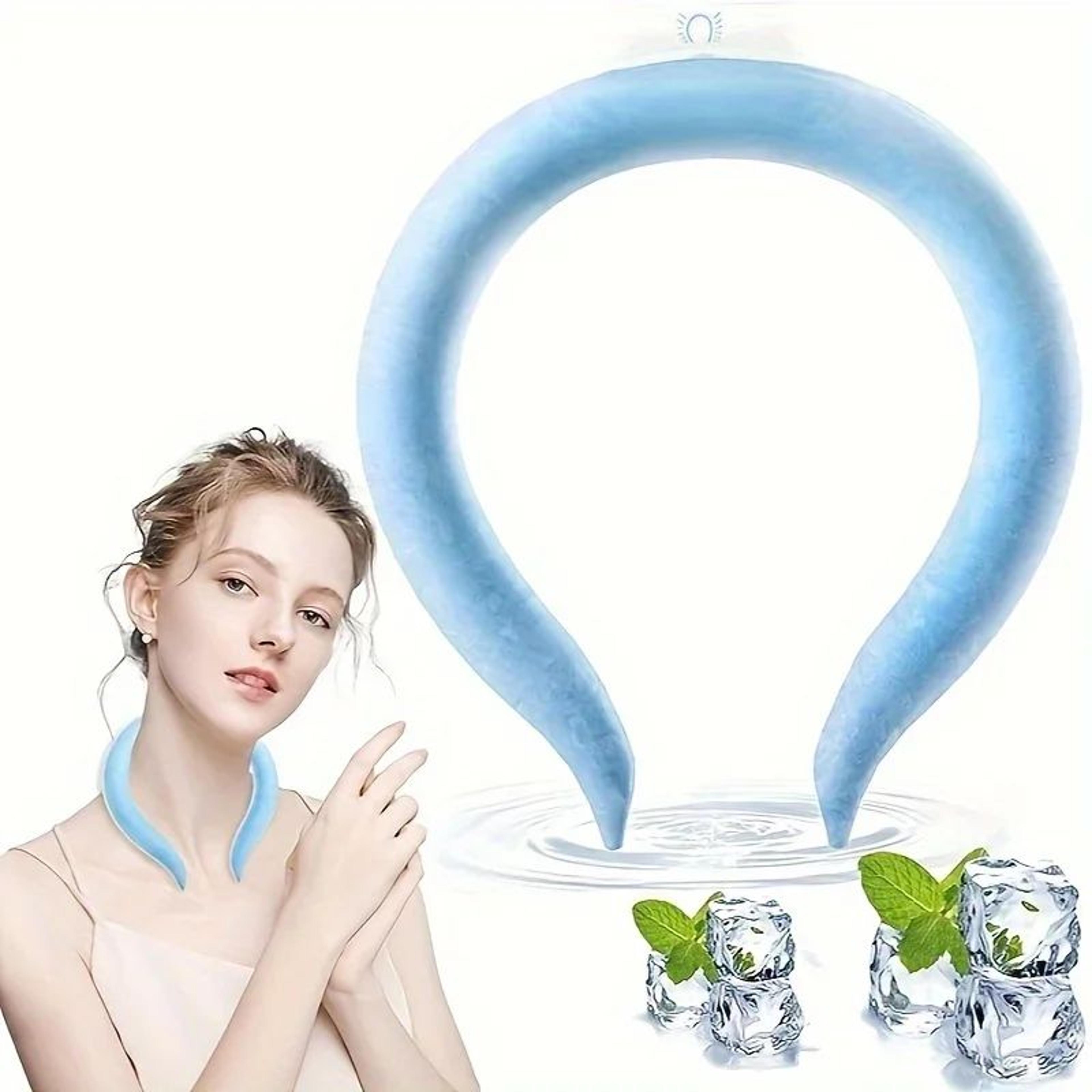 reusable neck cooling ring ice neck wrap for summer heat relief outdoor use