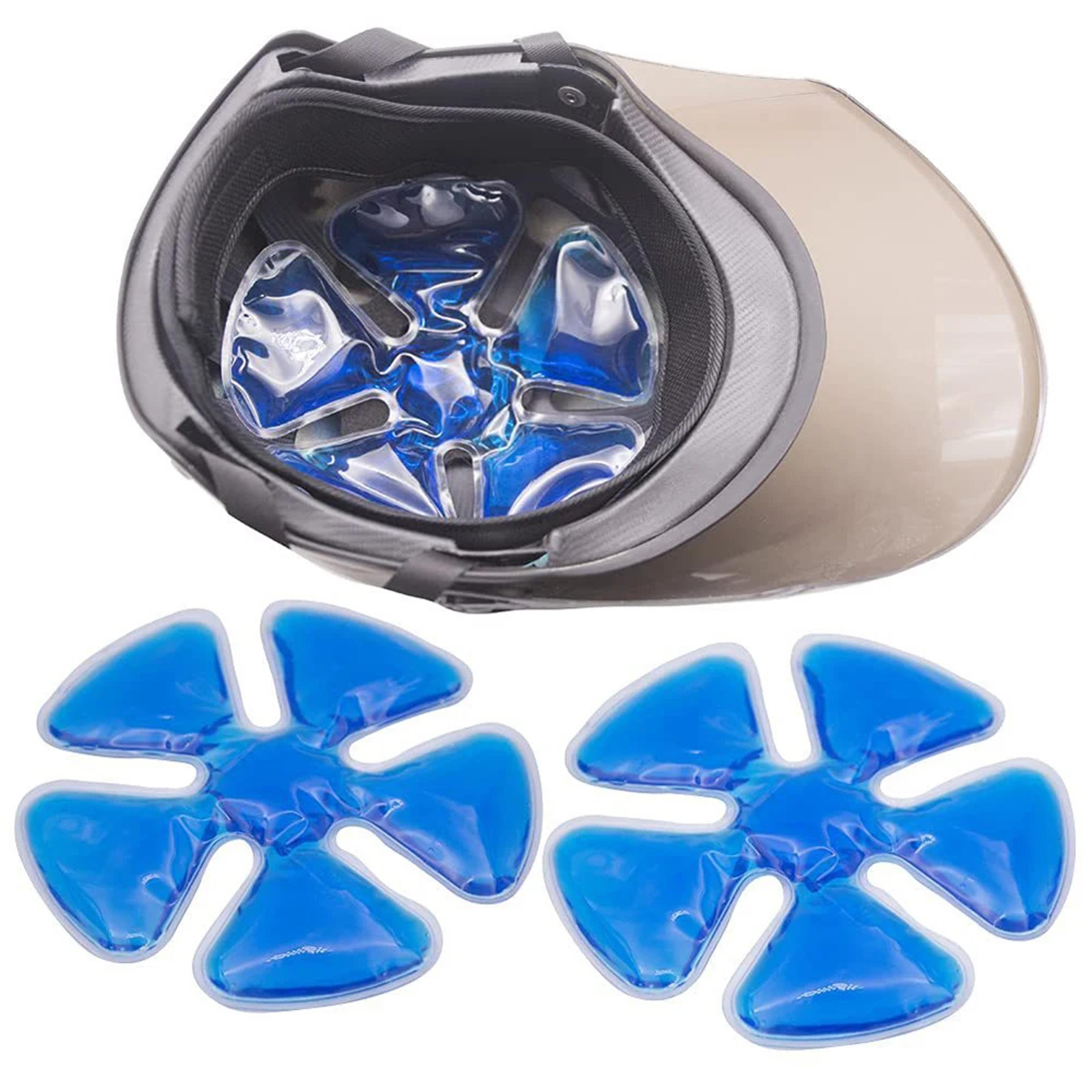 reusable hard hat cooling insert helmet ice pack for outdoor work and sports