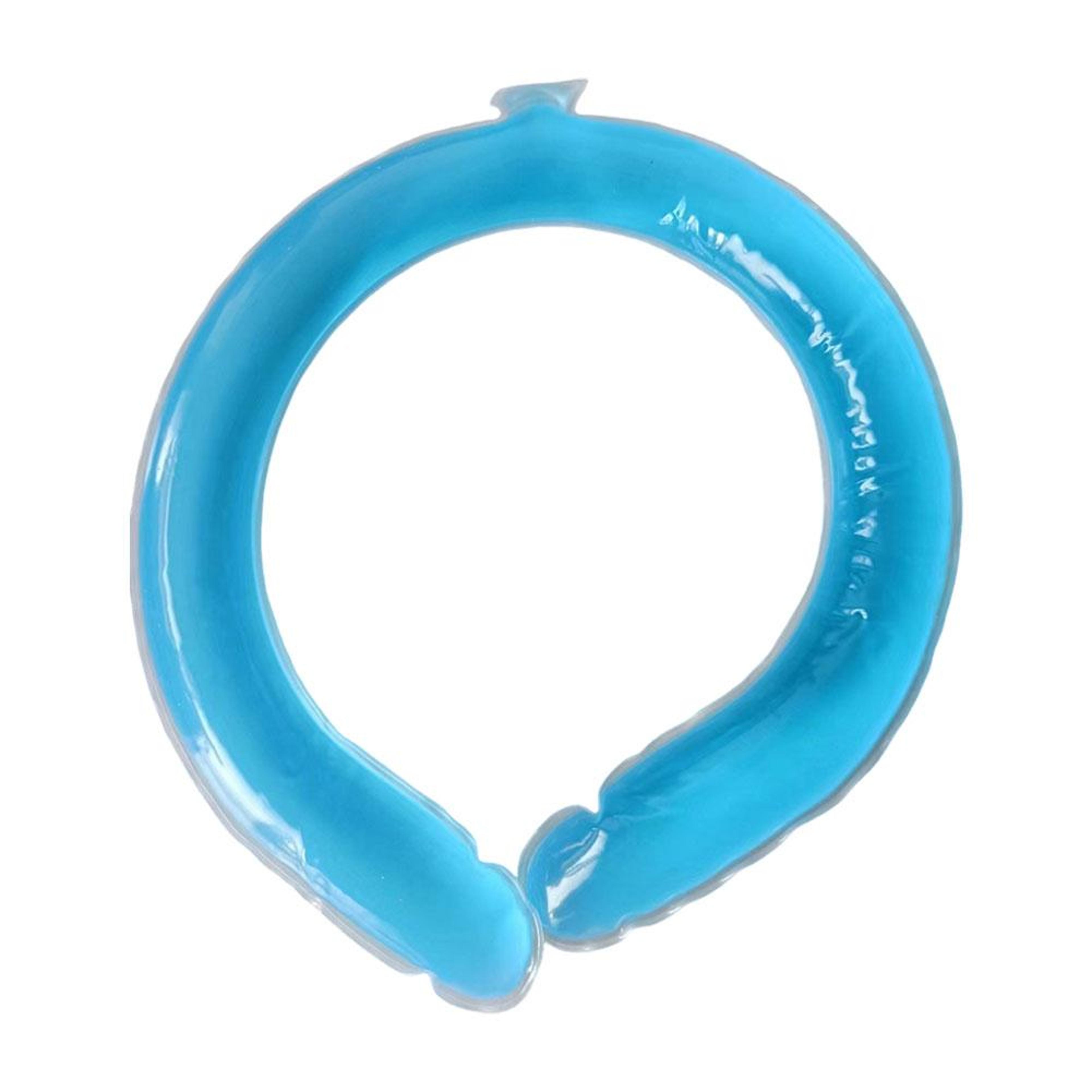 reusable cooling neck ring for outdoor activities quick relief neck cooler for hiking cycling camping