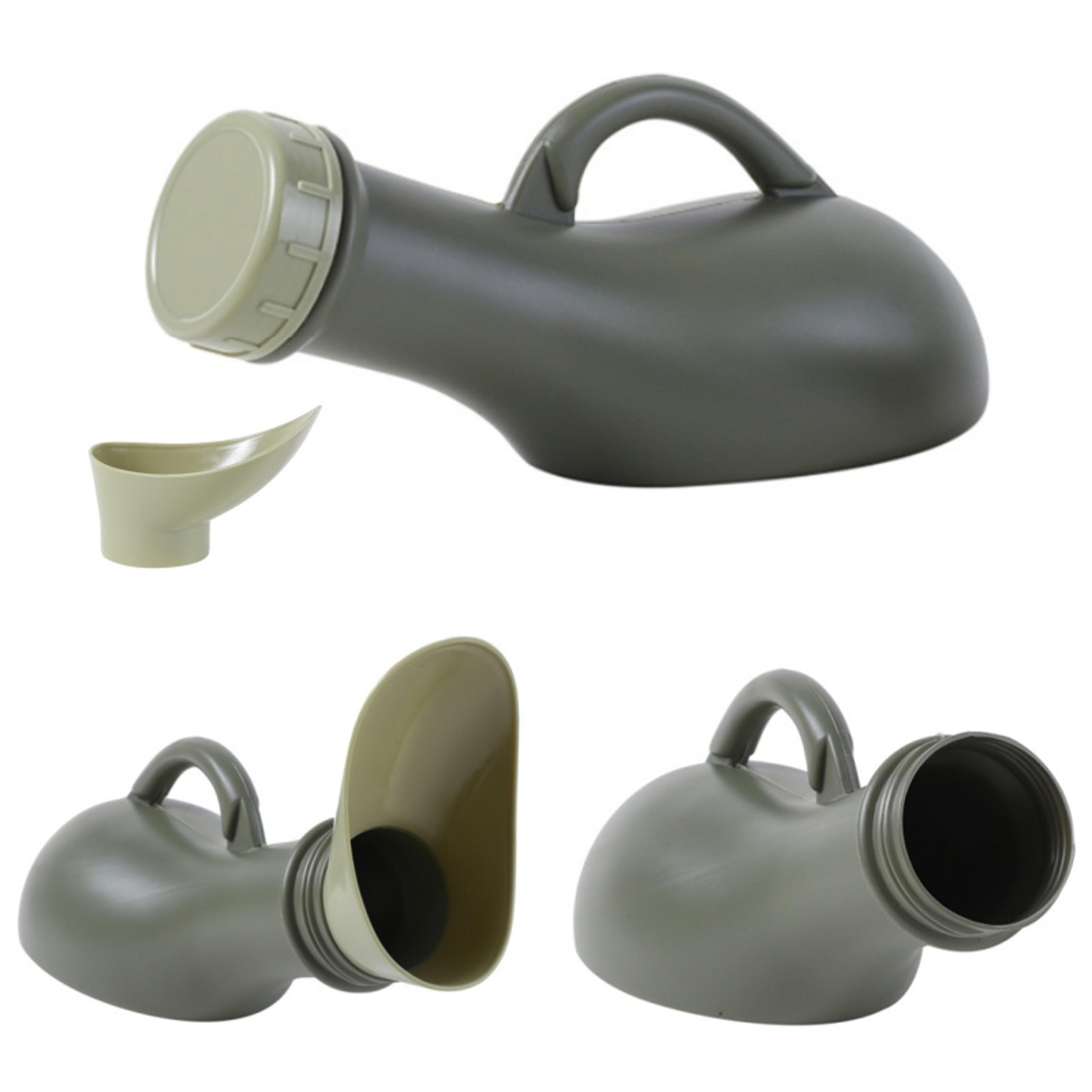 portable urinal bottle travel toilet aid for car camping and outdoor use