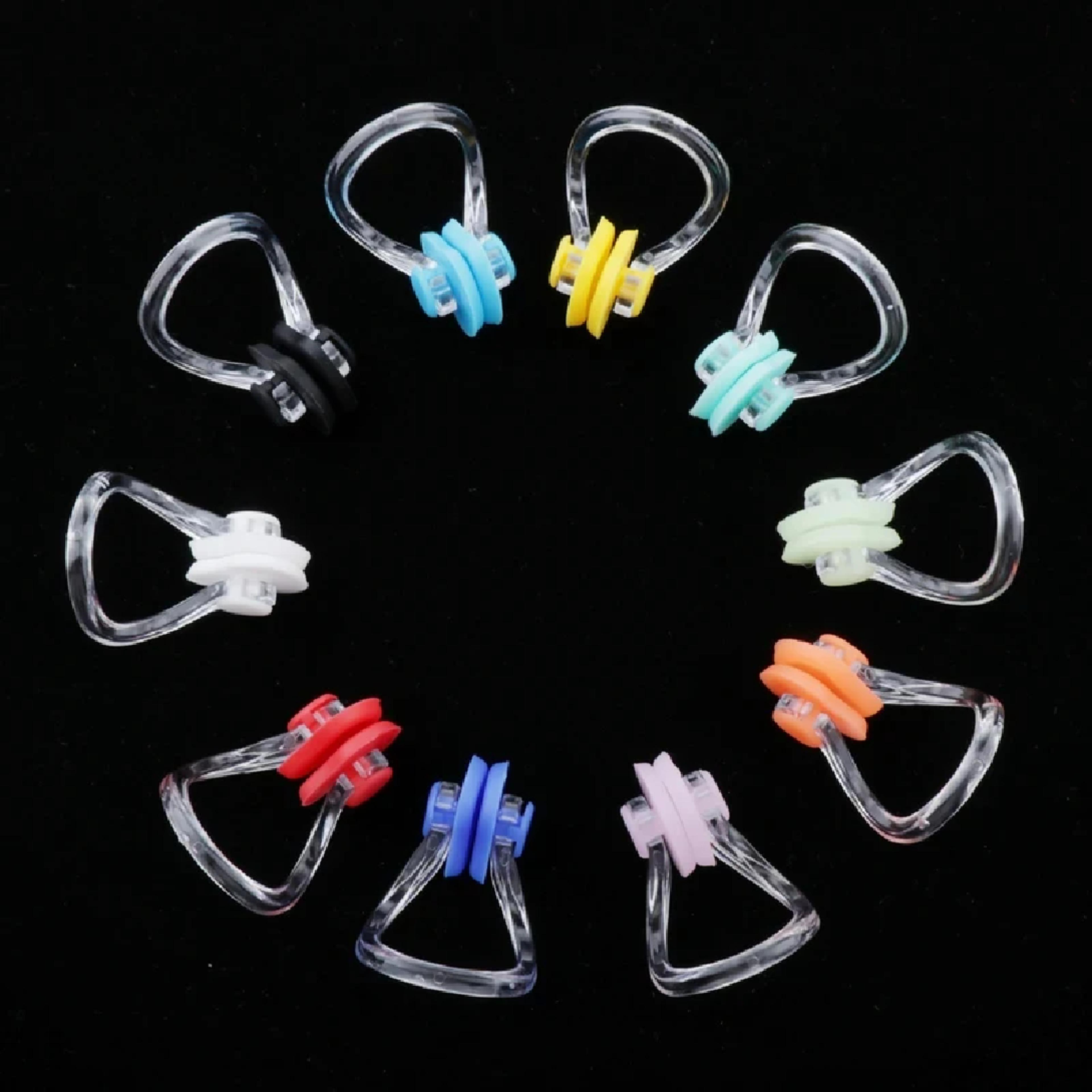 reusable soft silicone swimming nose clip comfortable waterproof nose plugs for adults kids