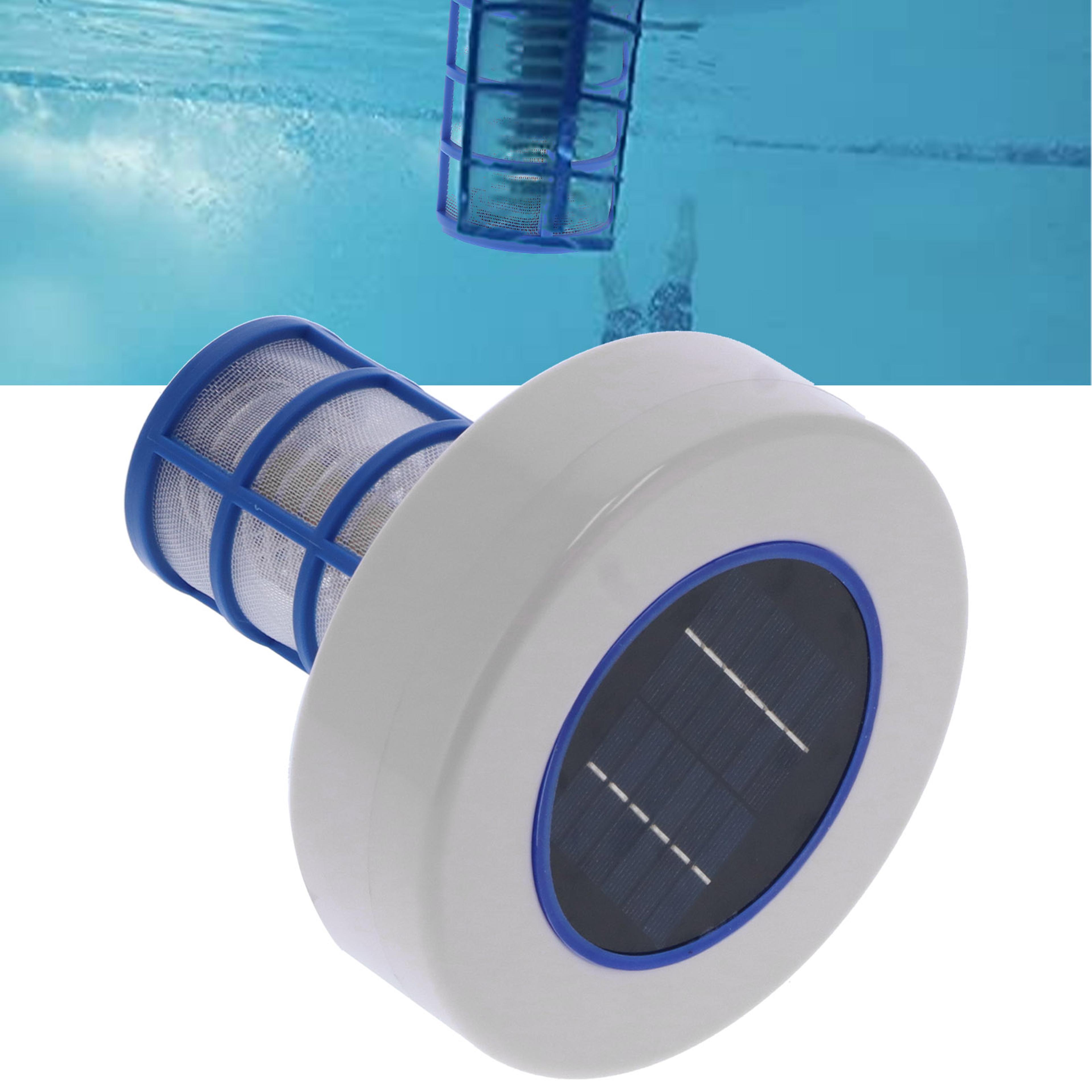 solar powered pool ionizer cleaner silver ion water purifier for swimming pools and spas