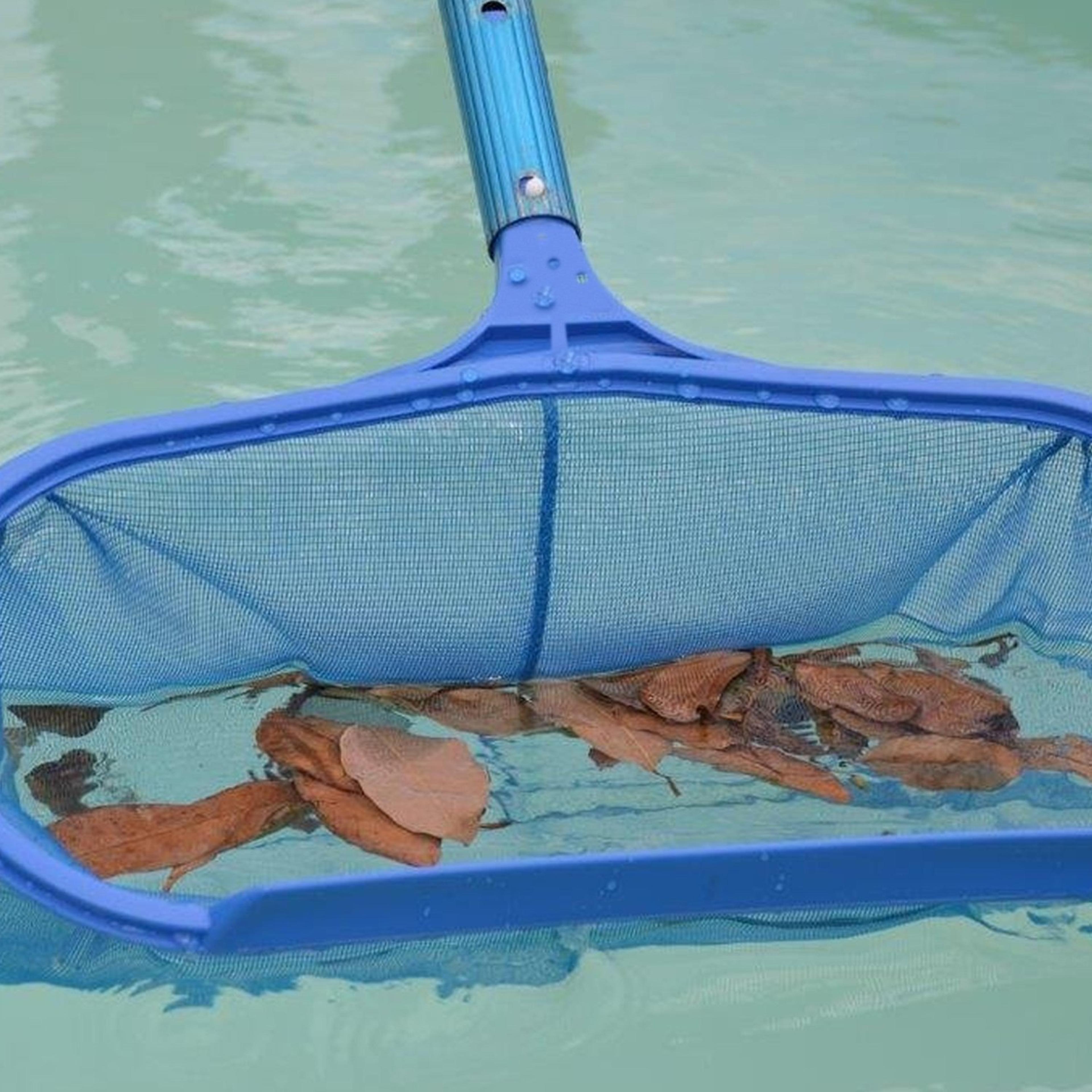 deep water pool leaf skimmer pool cleaning net for fast debris removal