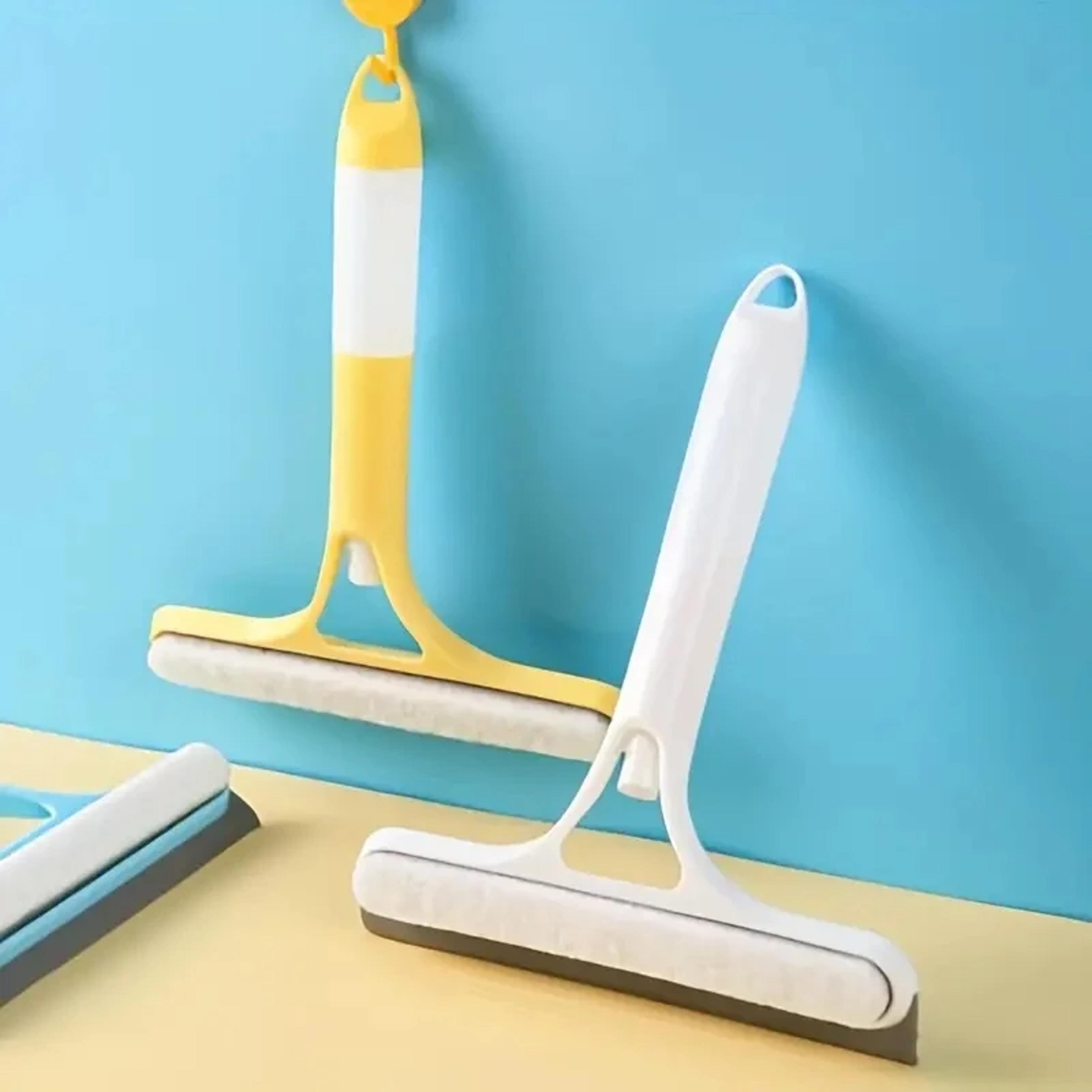 3 in 1 window cleaning tool with sprayer, squeegee & glass scraper