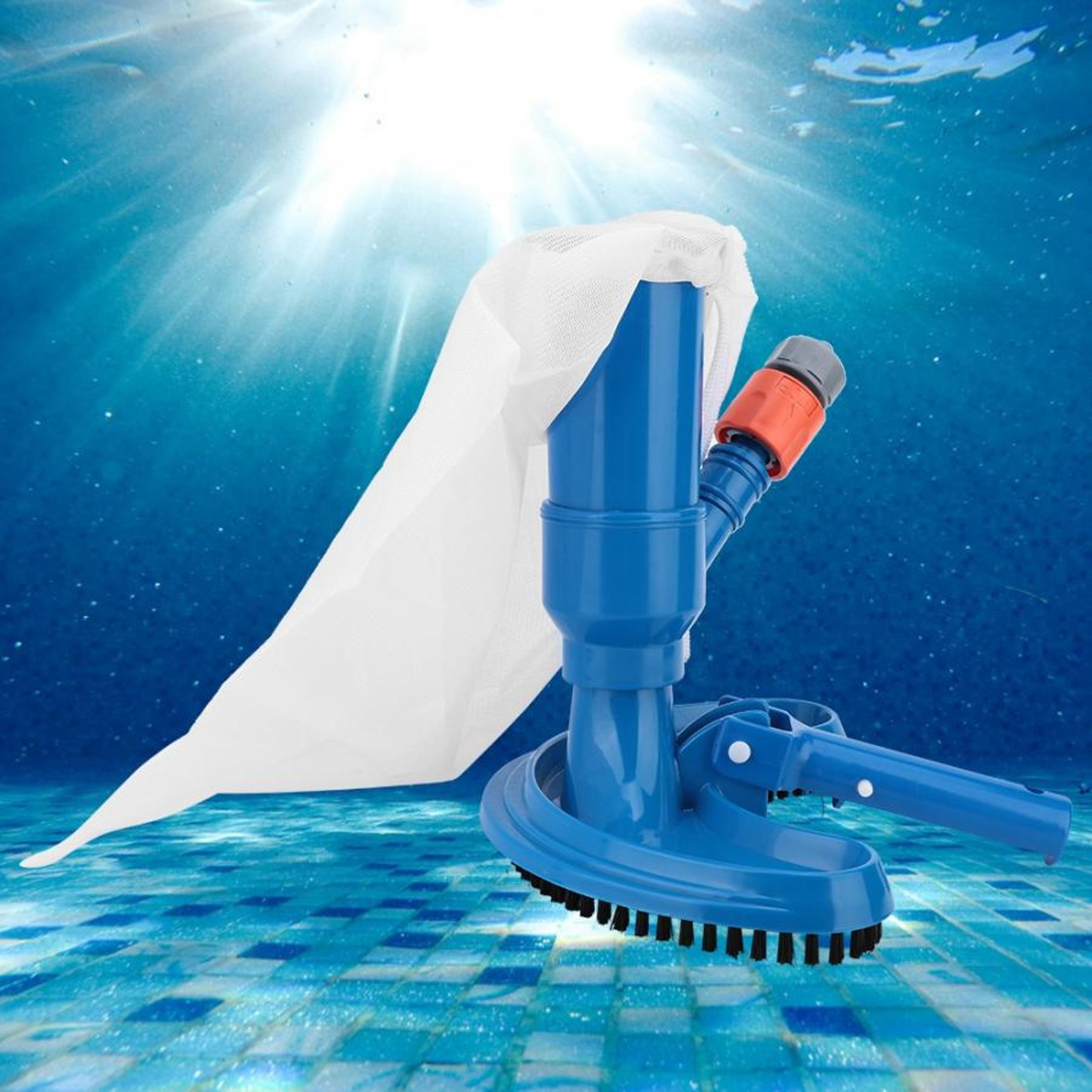 professional pool vacuum cleaner kit with brush for swimming pools & spas