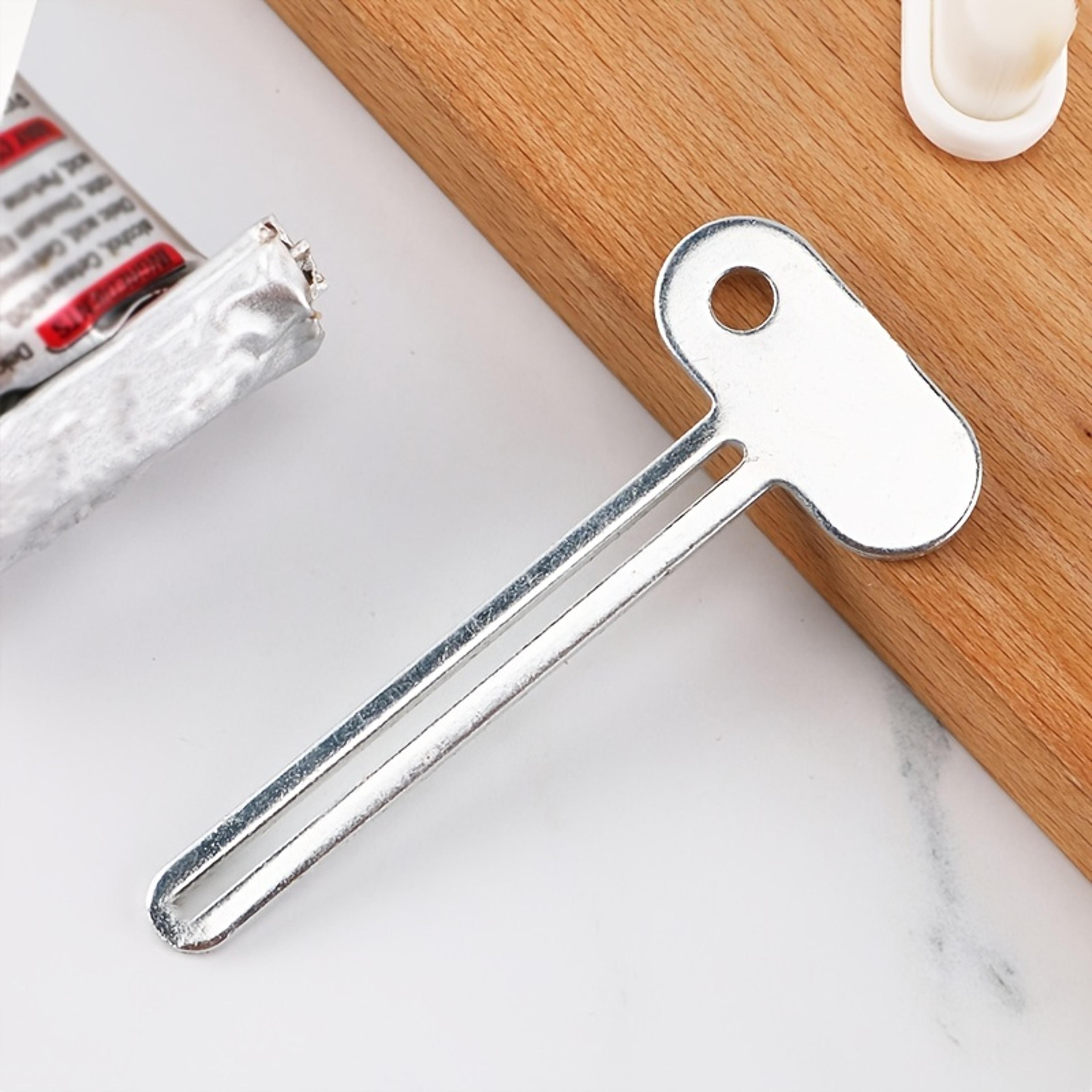 premium stainless steel toothpaste squeezer tube roller for cosmetics, paint & cream tubes