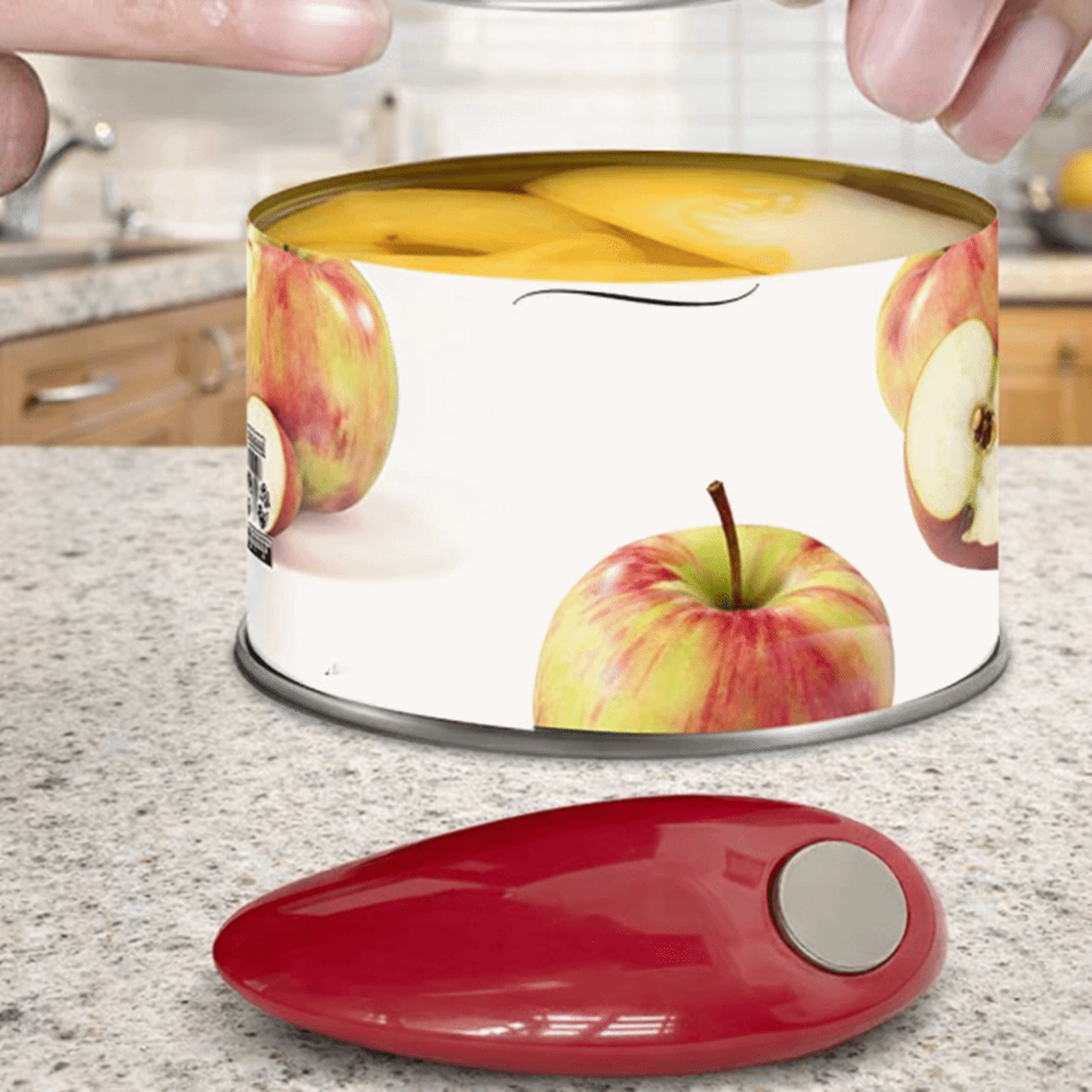 safetouch electric can opener one touch hands free automatic kitchen opener