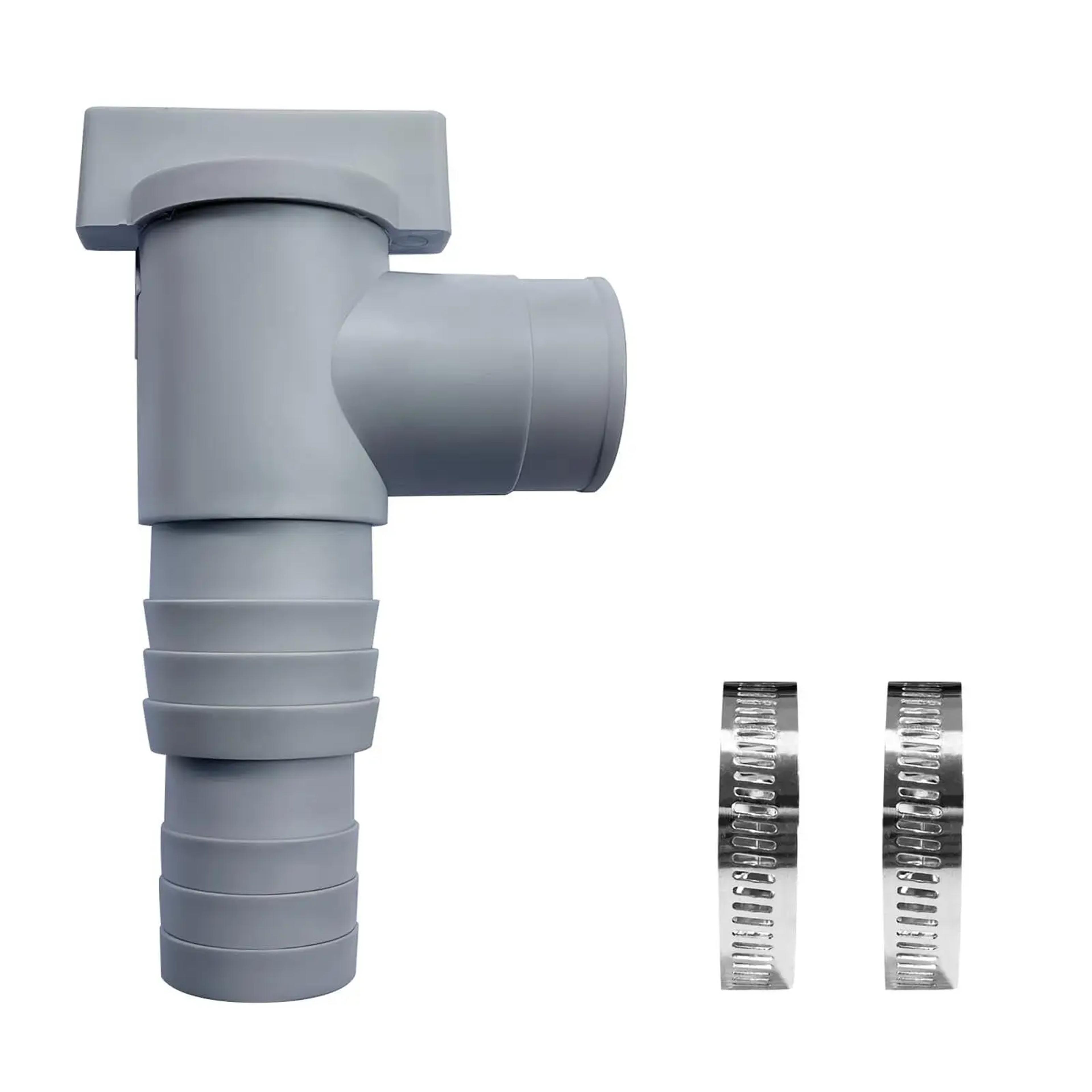 pool shut off valve with hose connector for easy pool water flow control