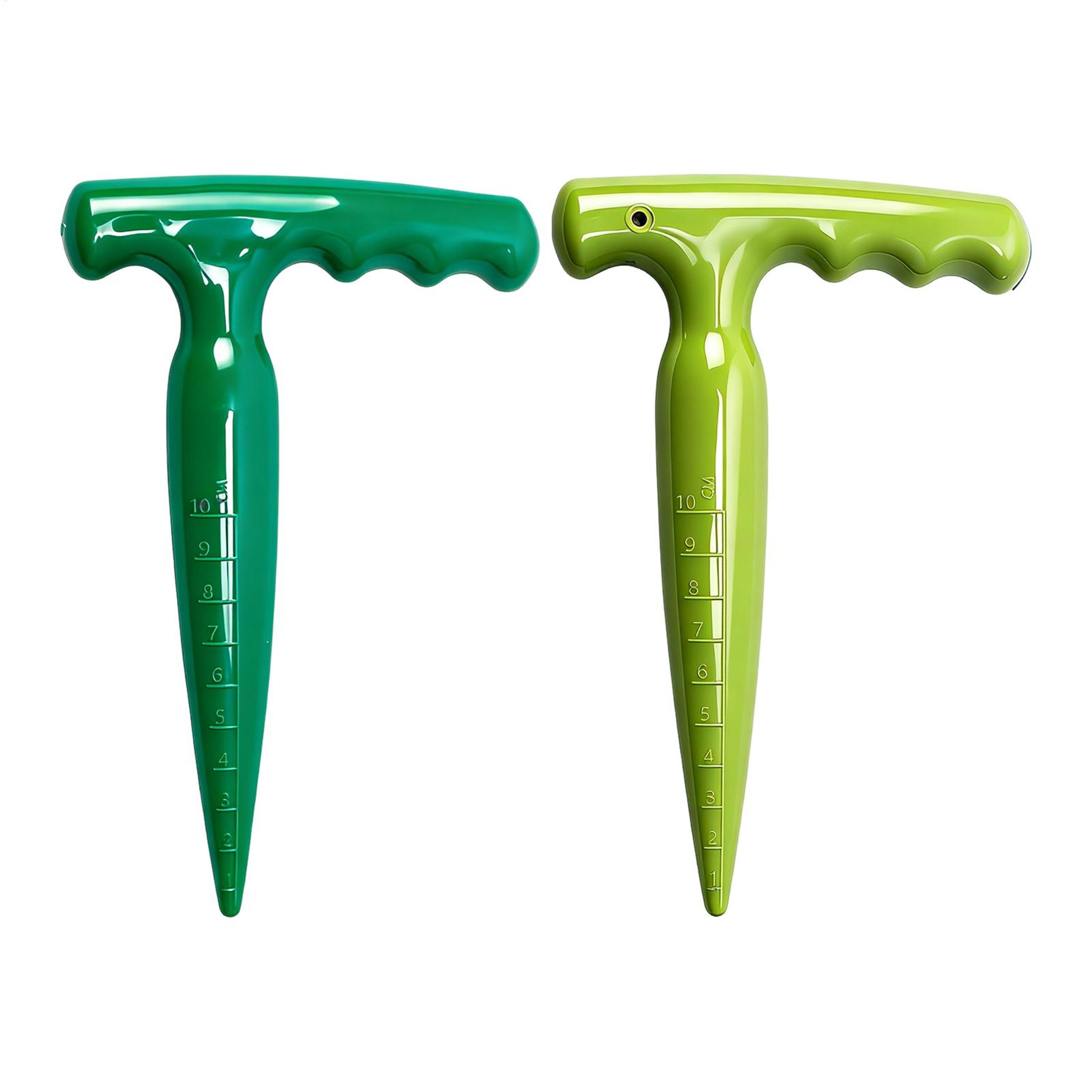 long handle garden hole digger seed planting tool for easy transplanting & seedling planting