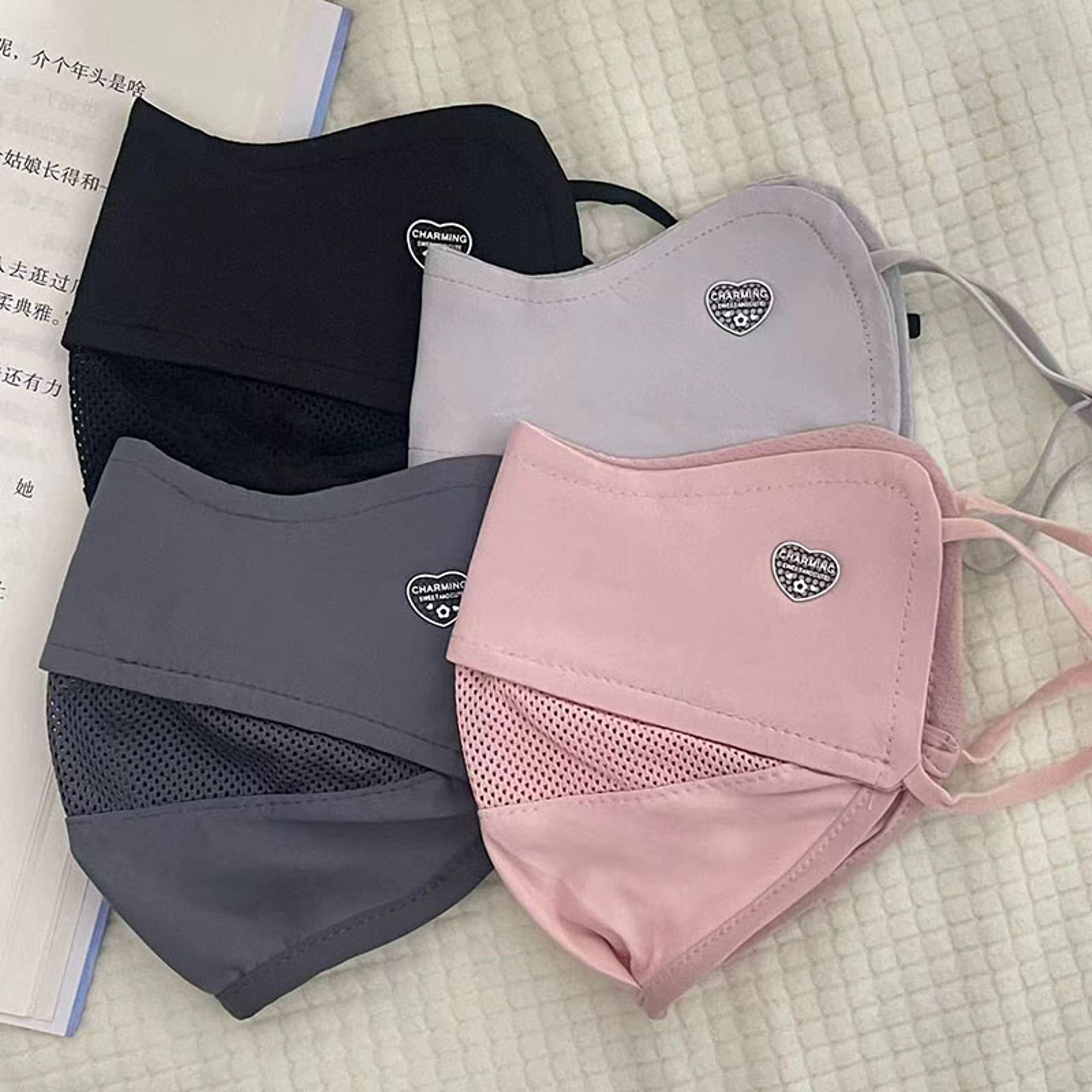 cooling face mask with uv protection breathable ice silk cycling face cover