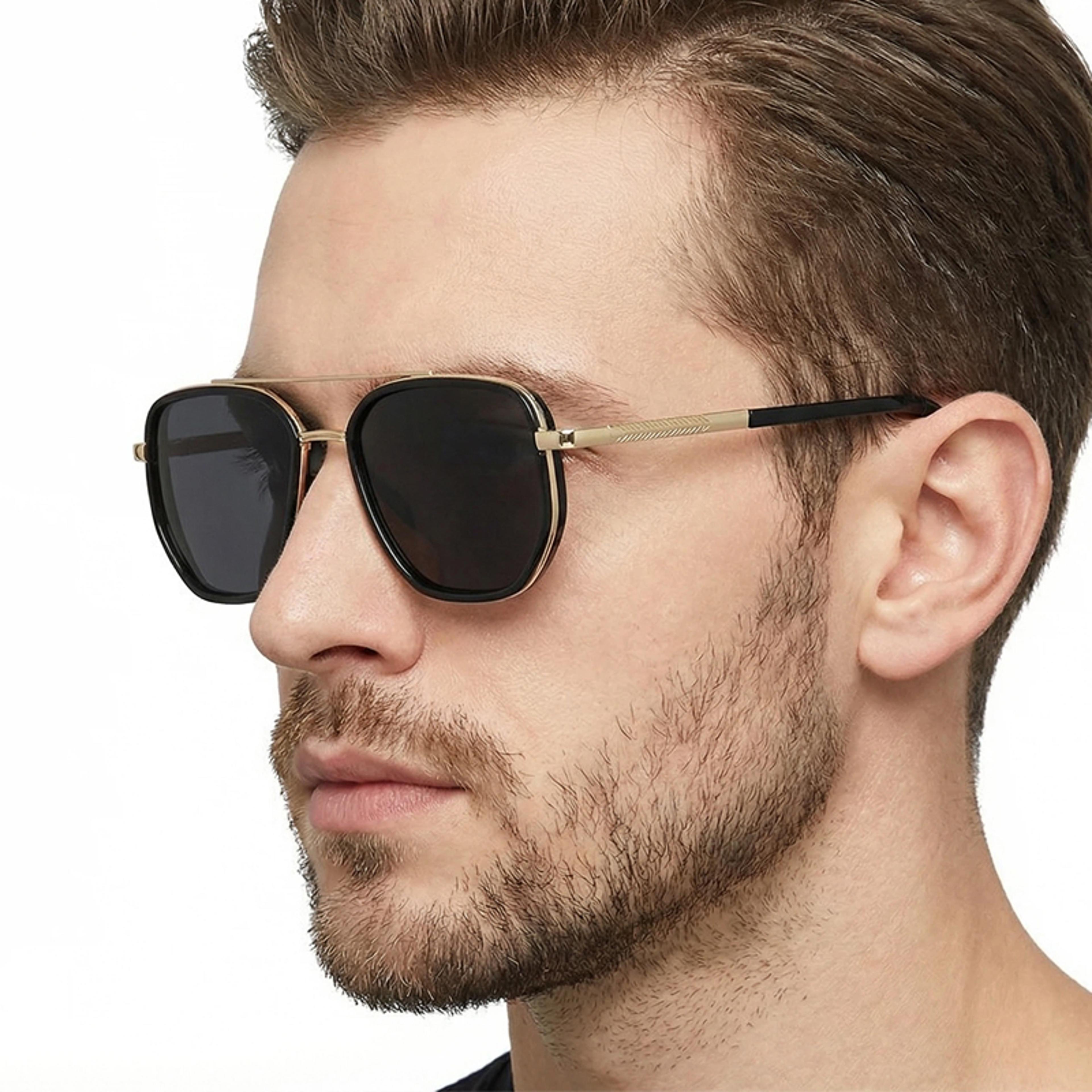 classic polarized pilot sunglasses uv400 polygon driving shades for men & women