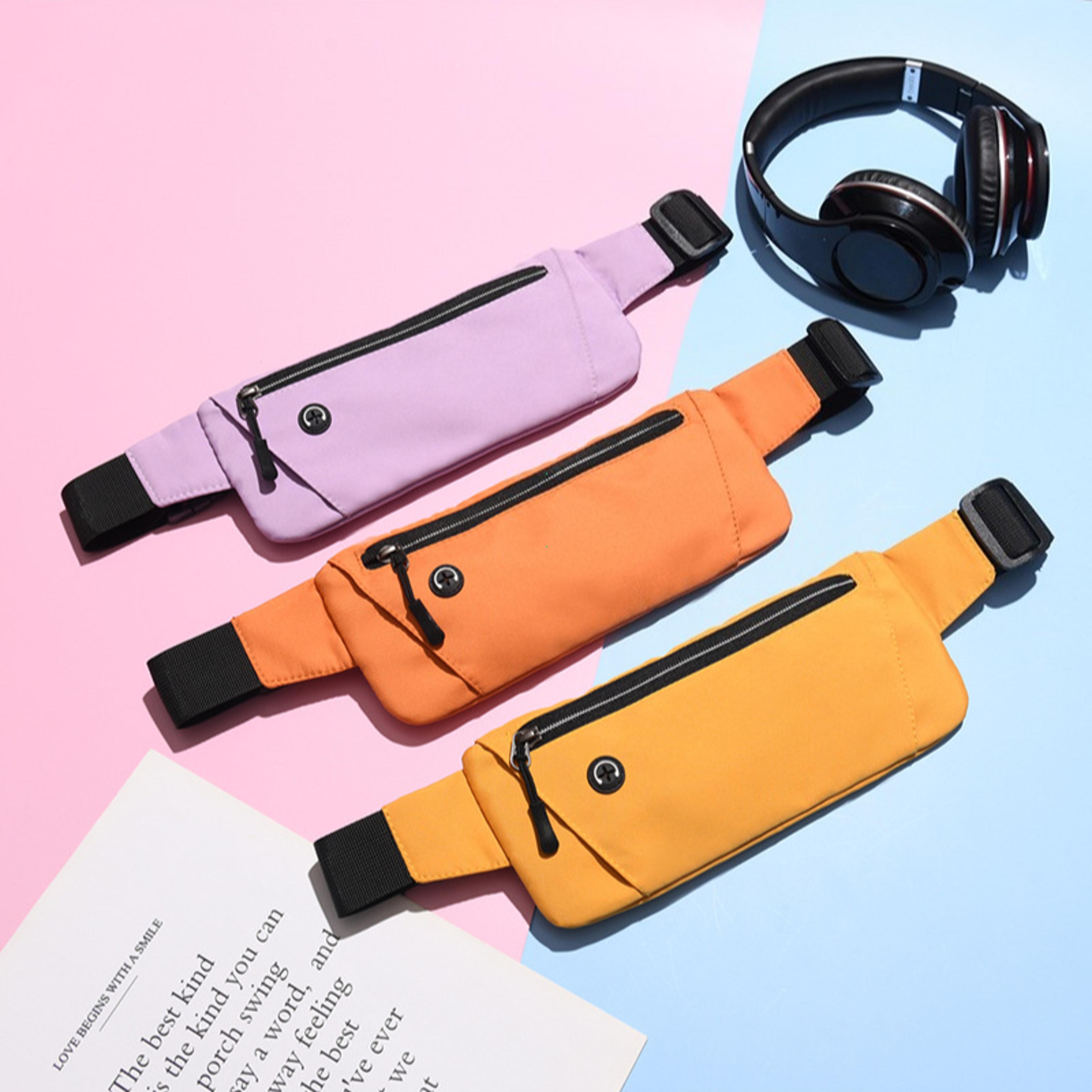 activefit running waist bag adjustable running belt phone holder for gym, walking & travel