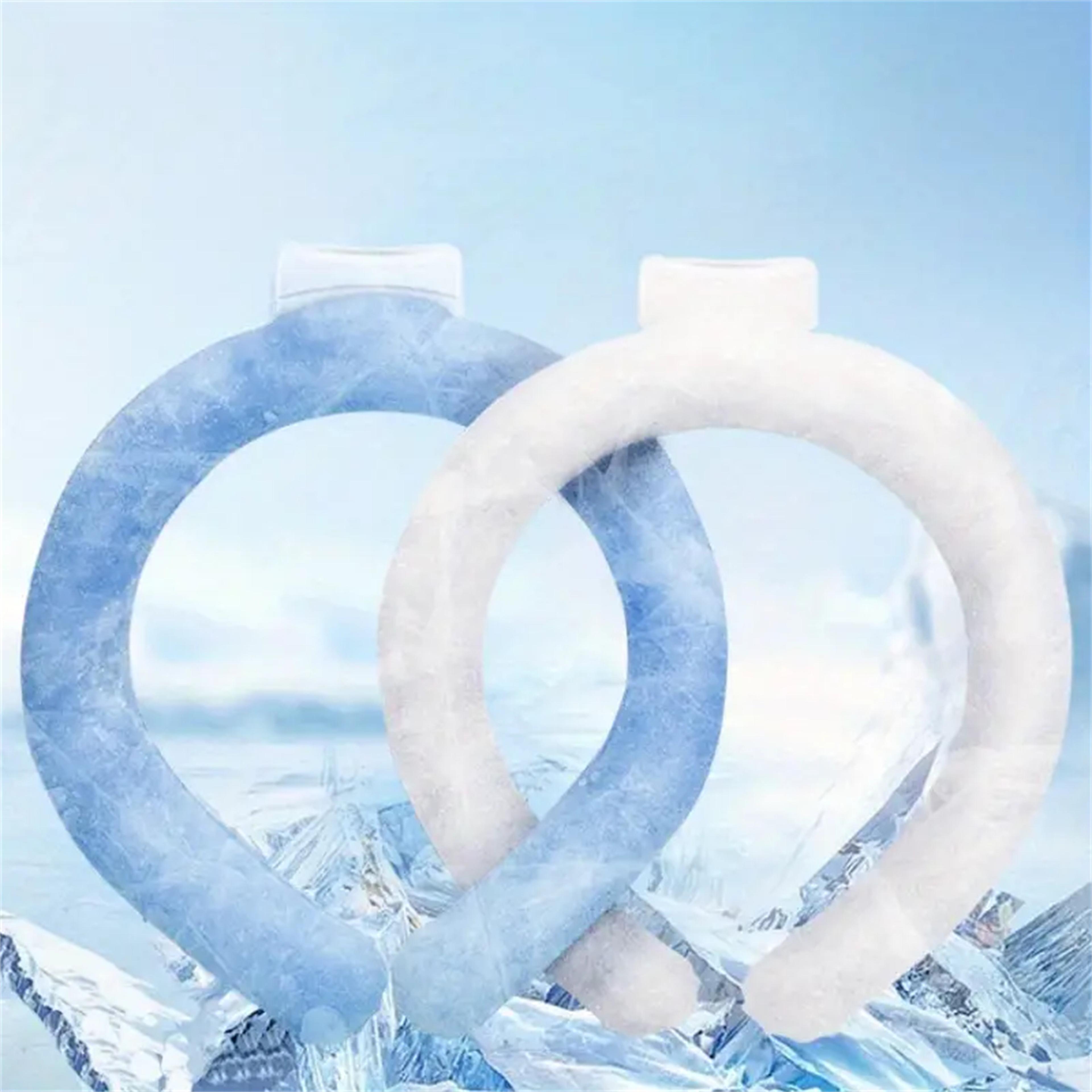 arctic chill cooling neck ring reusable neck cooler for hiking, running & outdoor adventures