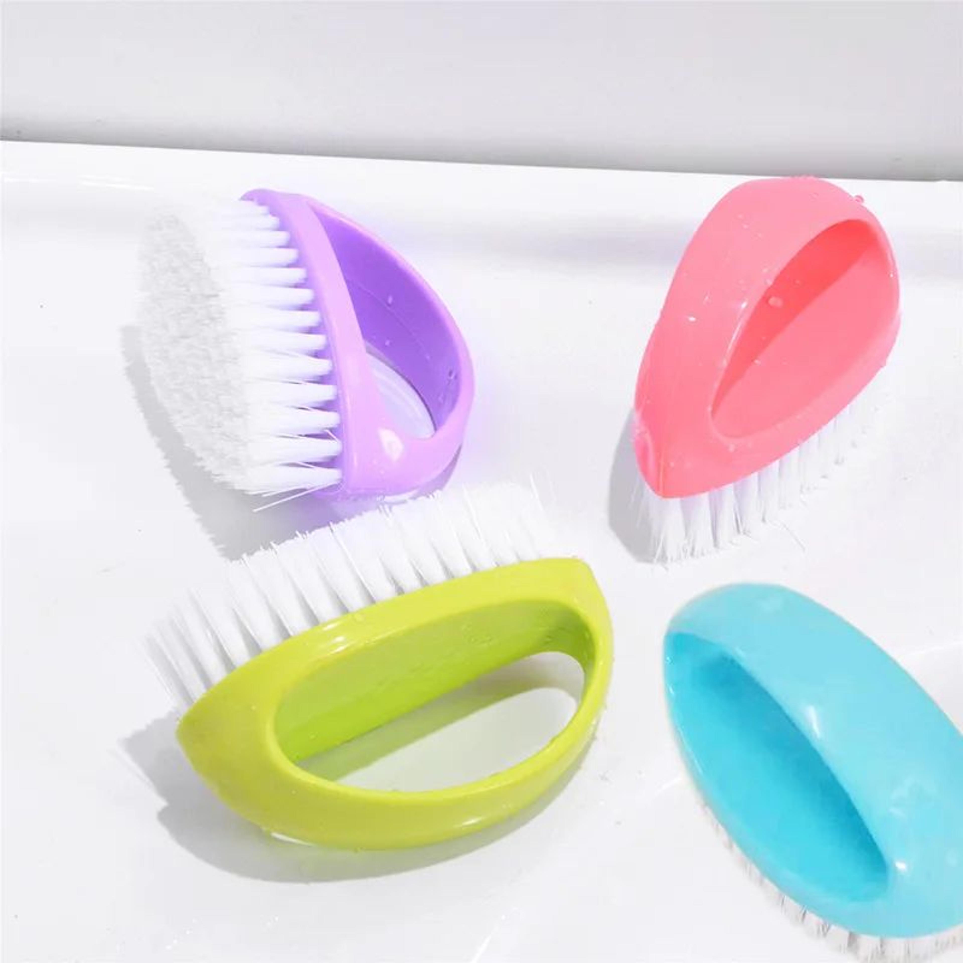 softgrip shoe cleaning brush multi-purpose laundry & clothes scrub brush