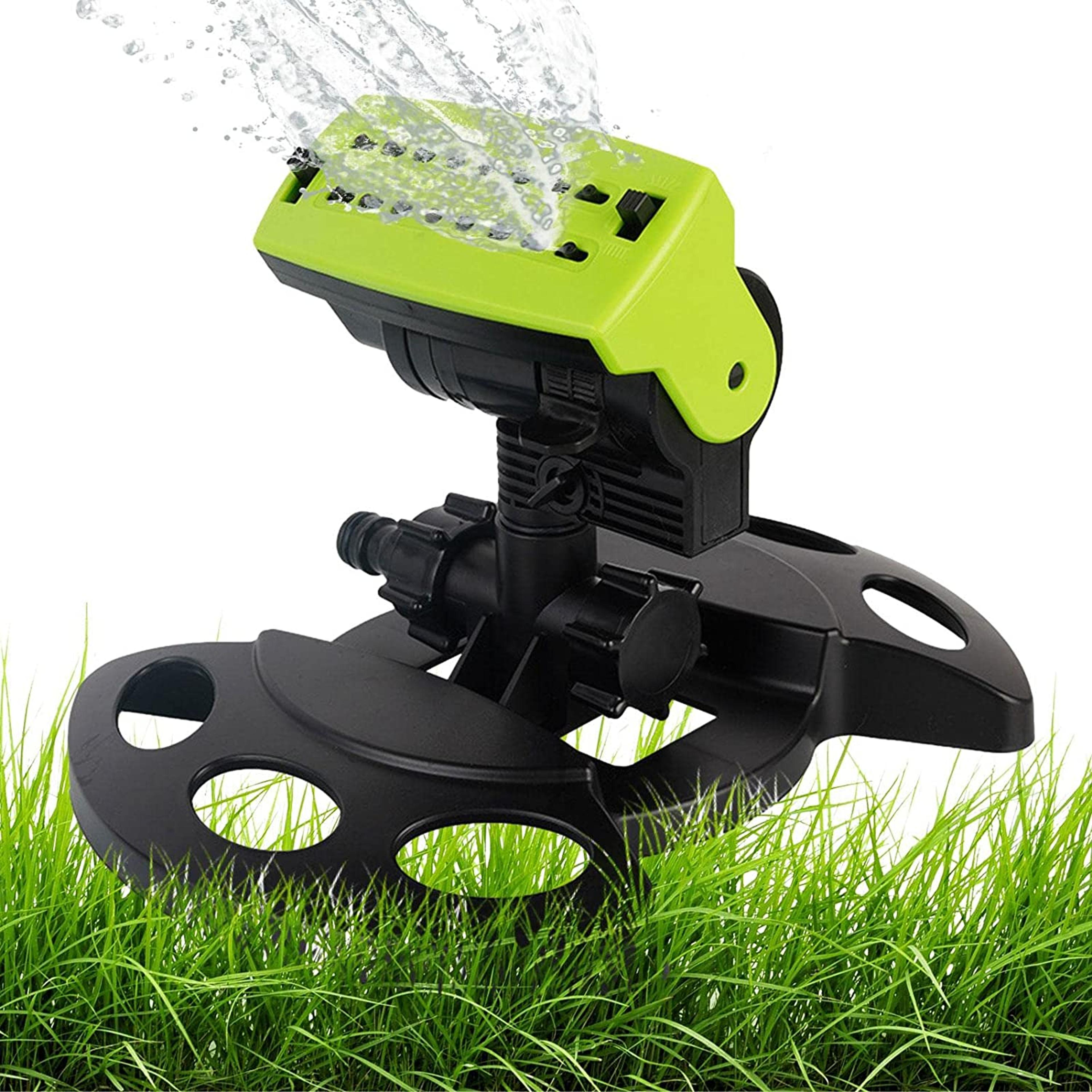180° rotating garden sprinkler with 16 nozzles large coverage lawn irrigation system