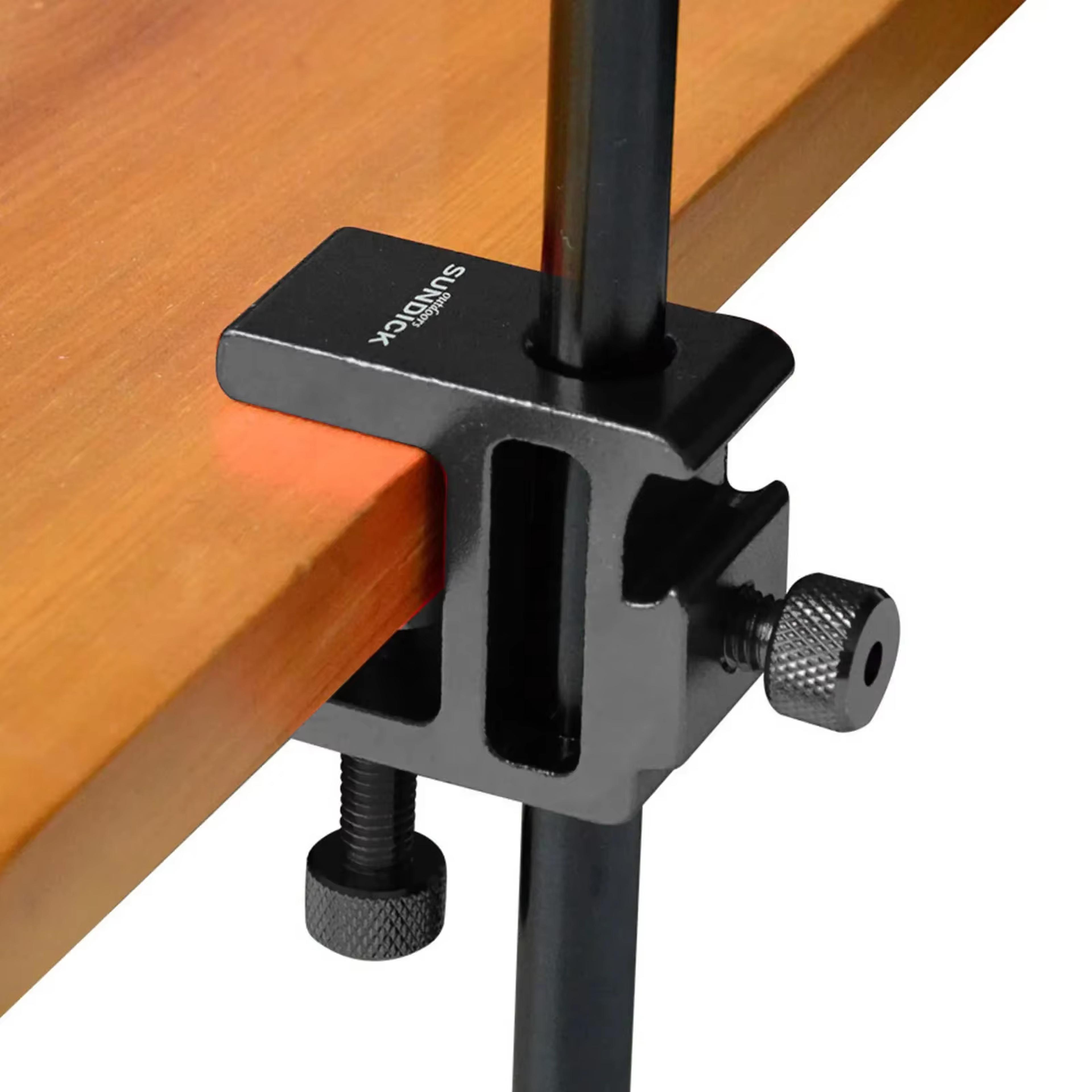 heavy duty camping lantern holder aluminum lantern stand clip table clamp for outdoor camping & hiking