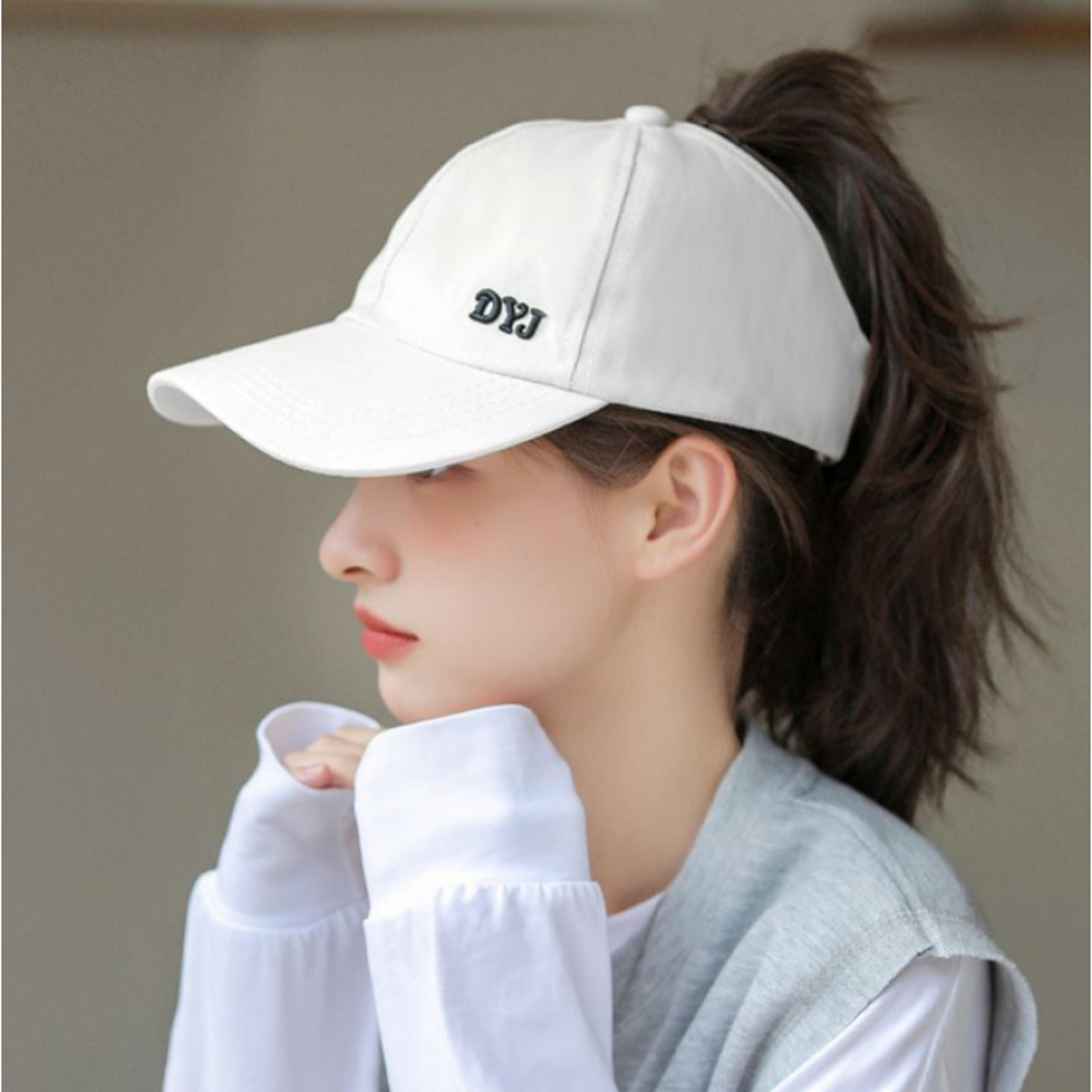 high ponytail baseball cap for women breathable adjustable sun hat