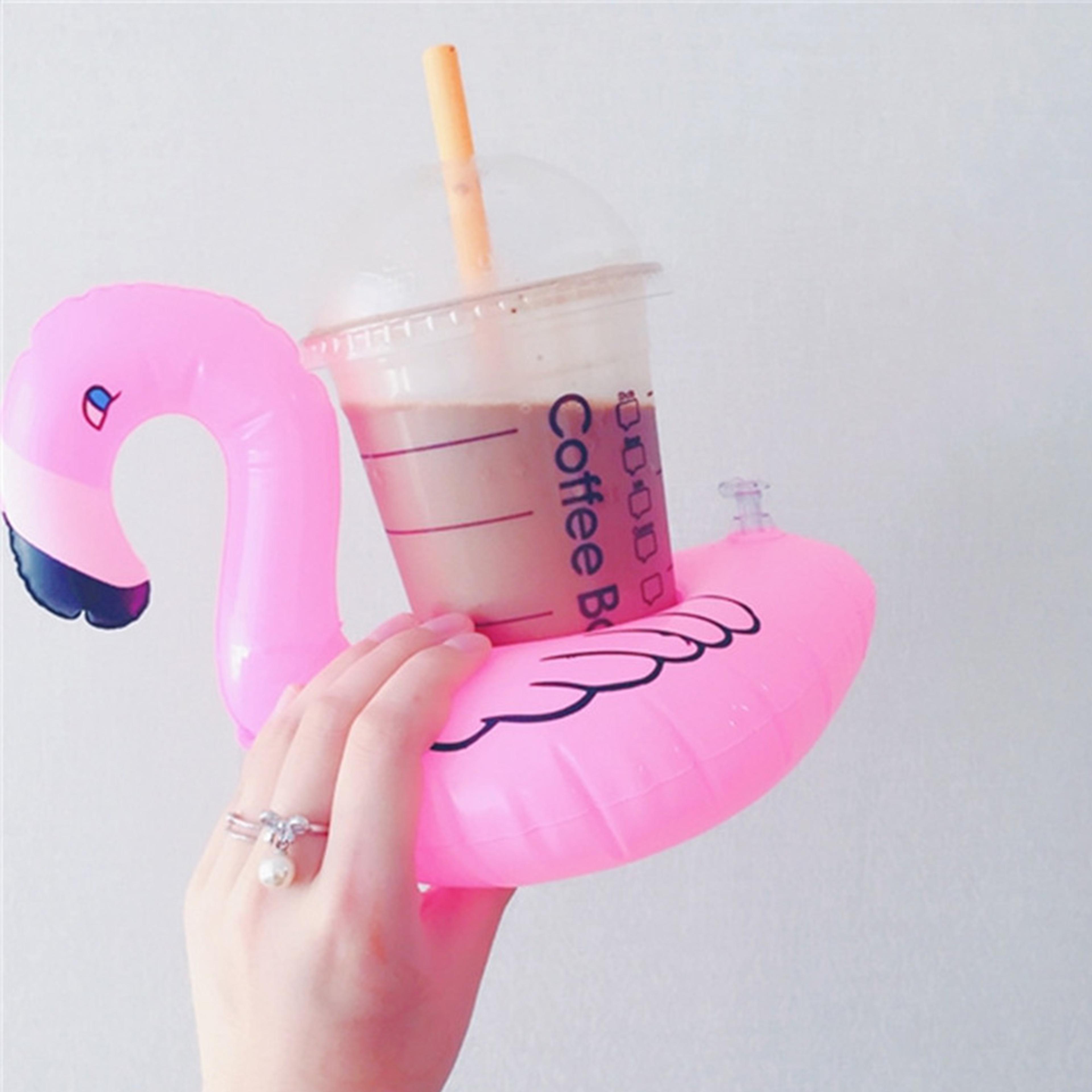 inflatable drink holder pool cup float for pool parties & beach fun