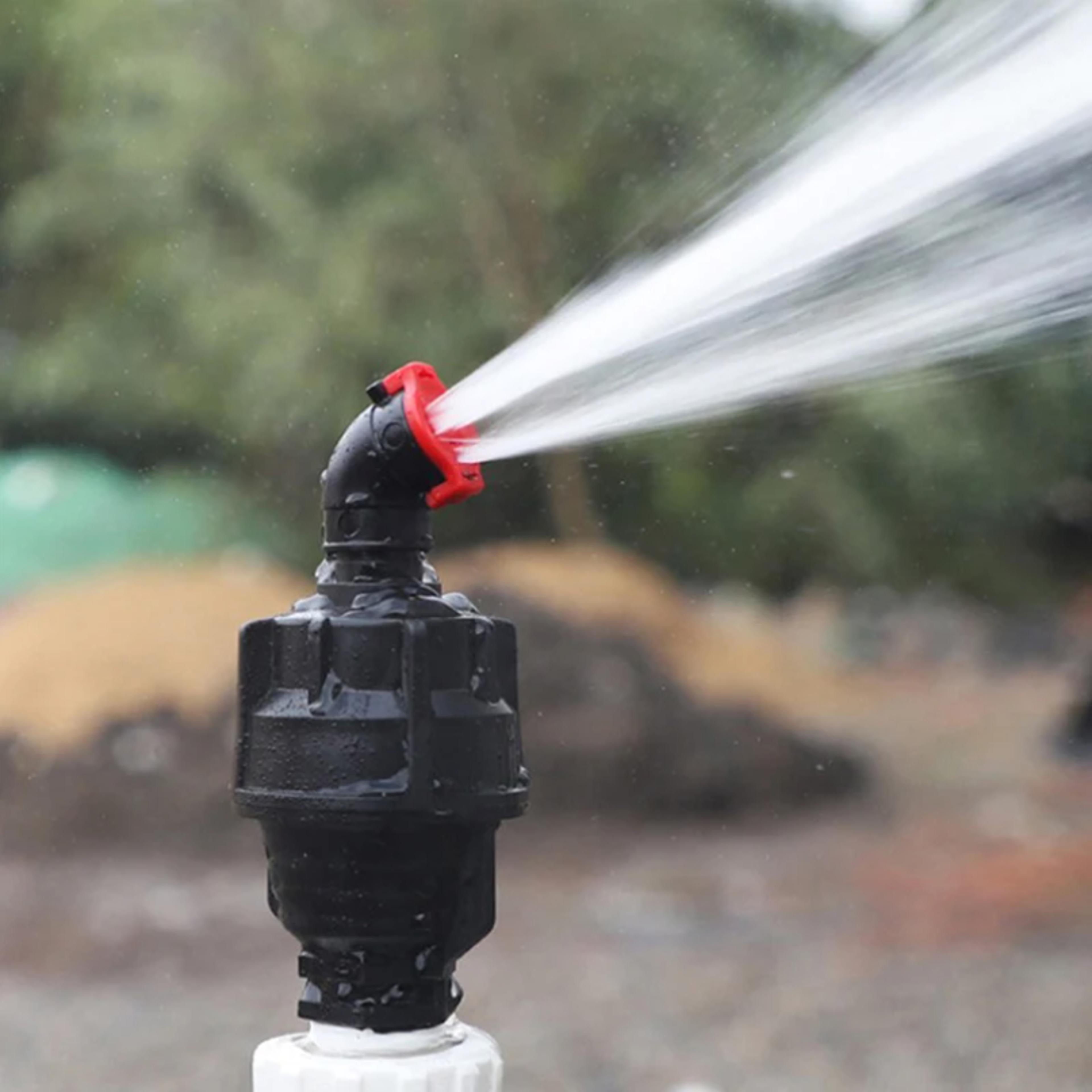 360 rotating lawn irrigation sprinkler nozzle for long distance garden watering