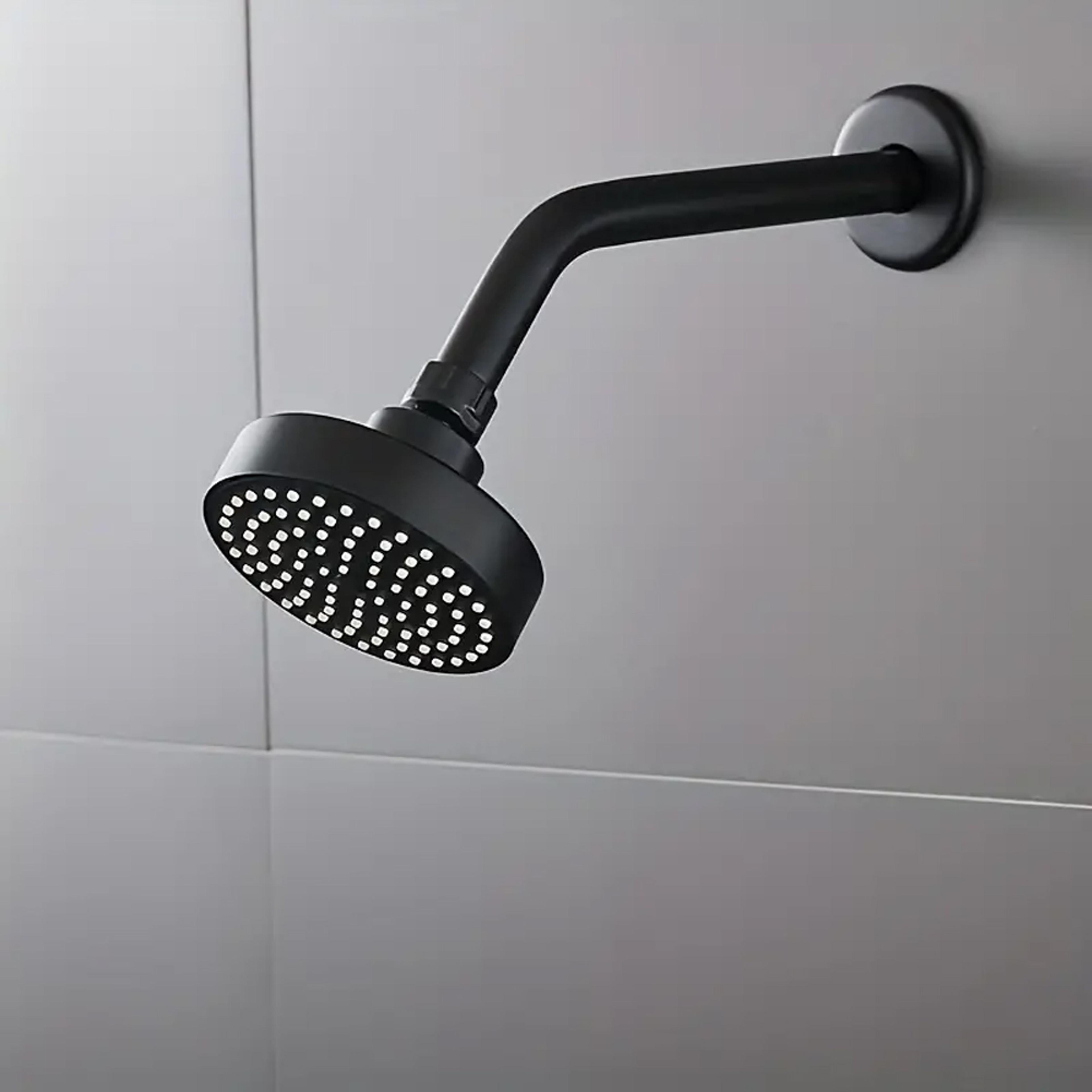 high pressure rainfall shower head adjustable bathroom shower head with anti clog rubber jets