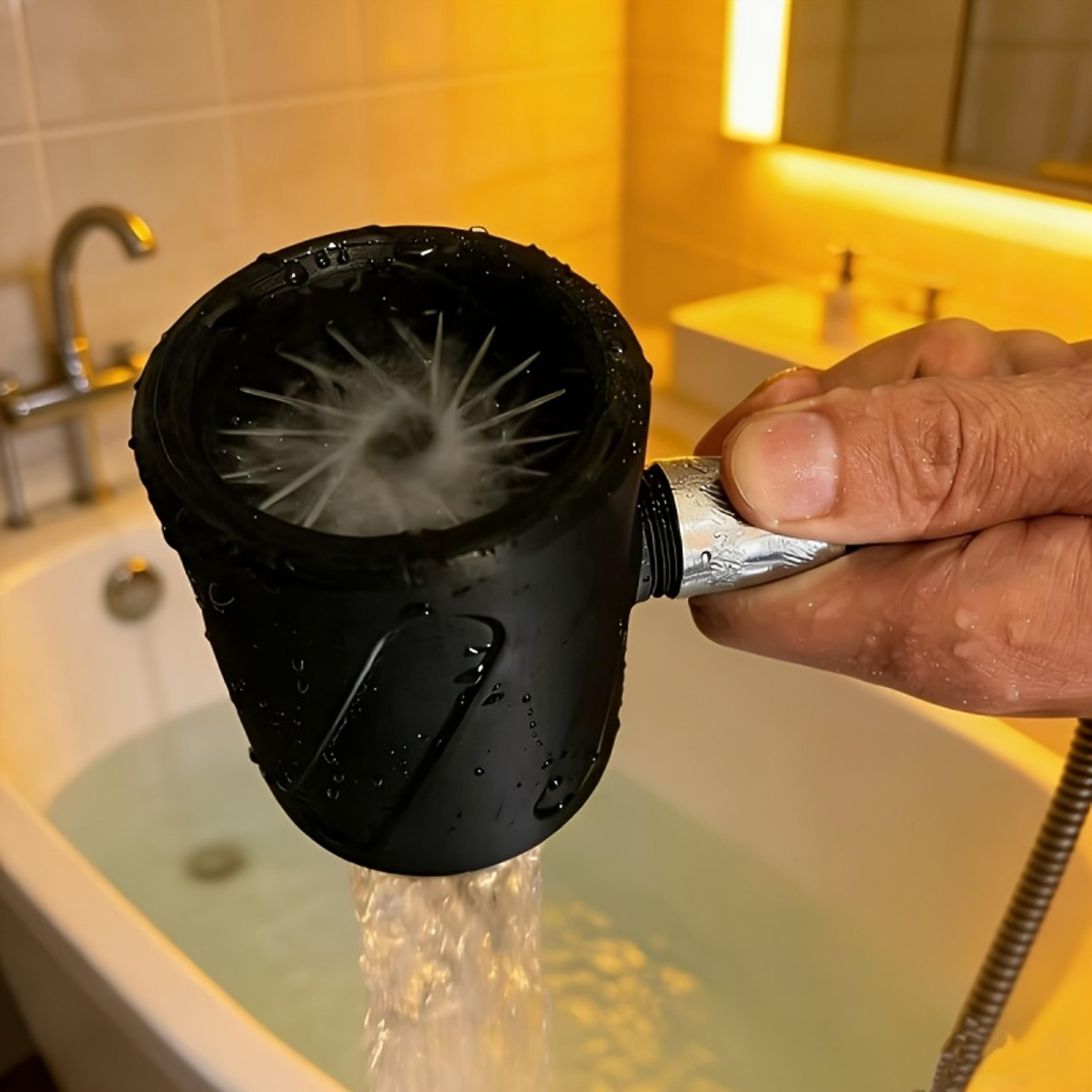 mens shower head for men personal handheld shower head with circular high pressure spray