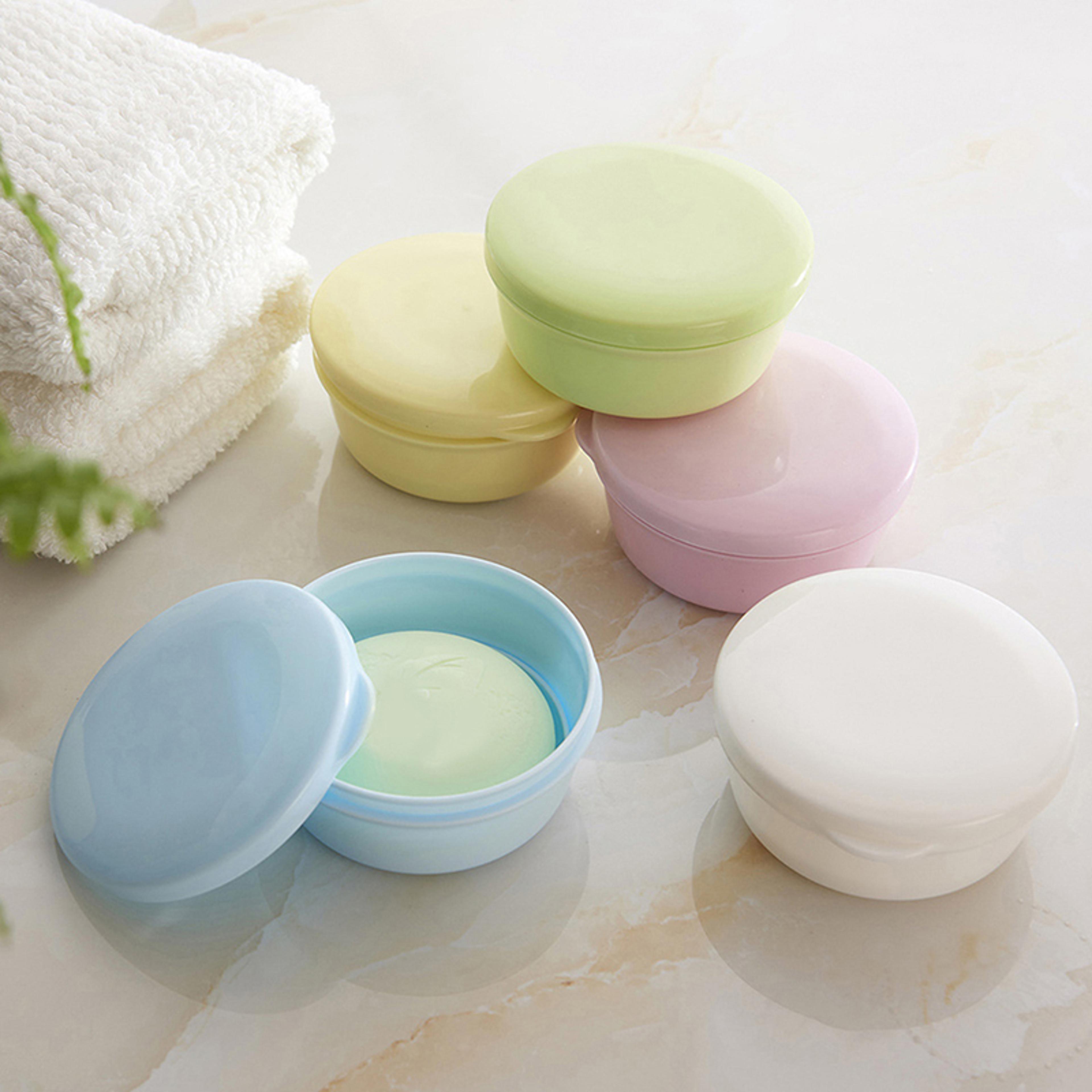 portable travel soap case with drainage | waterproof soap box & leakproof soap holder