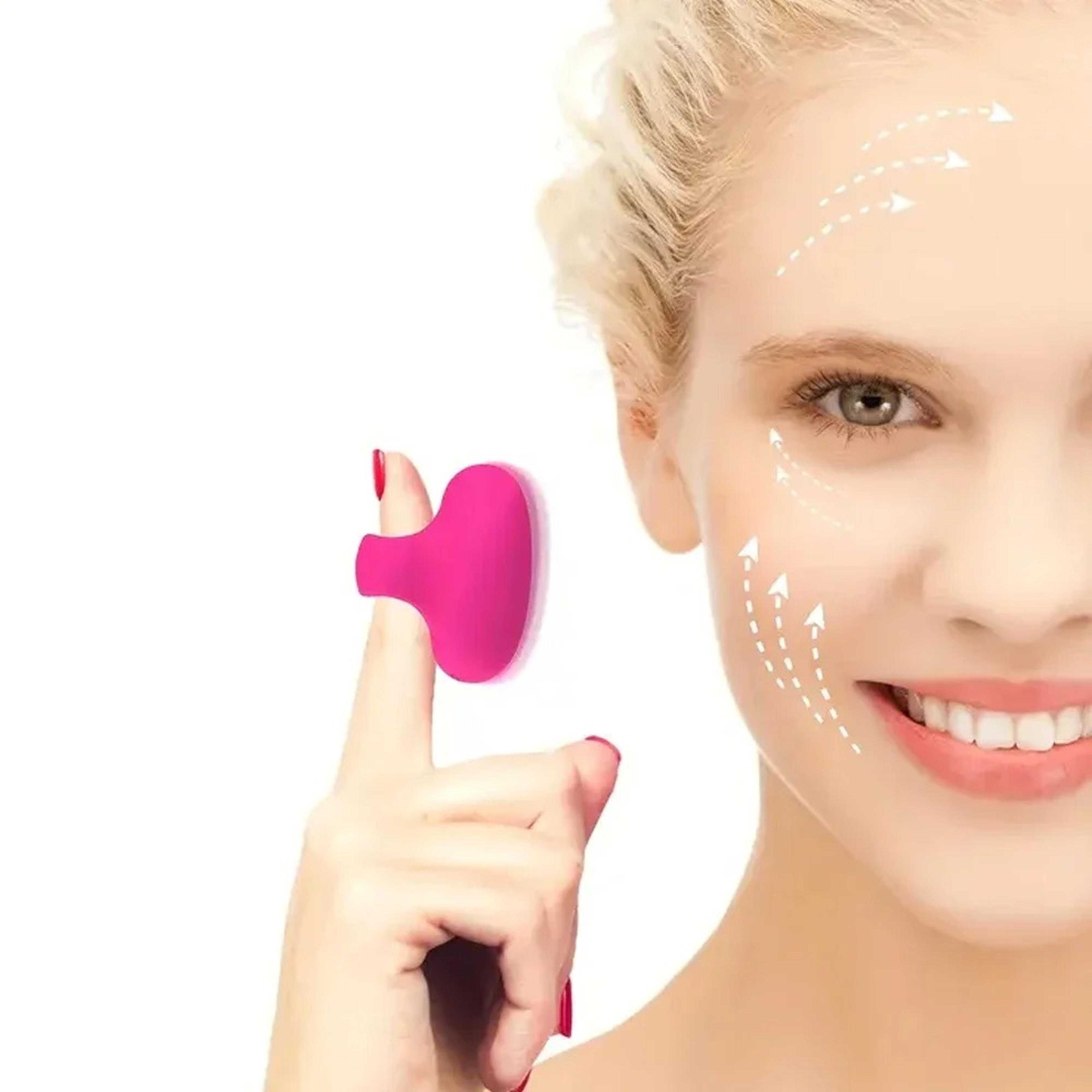 pocket mini face & eye massager usb rechargeable waterproof facial massage tool