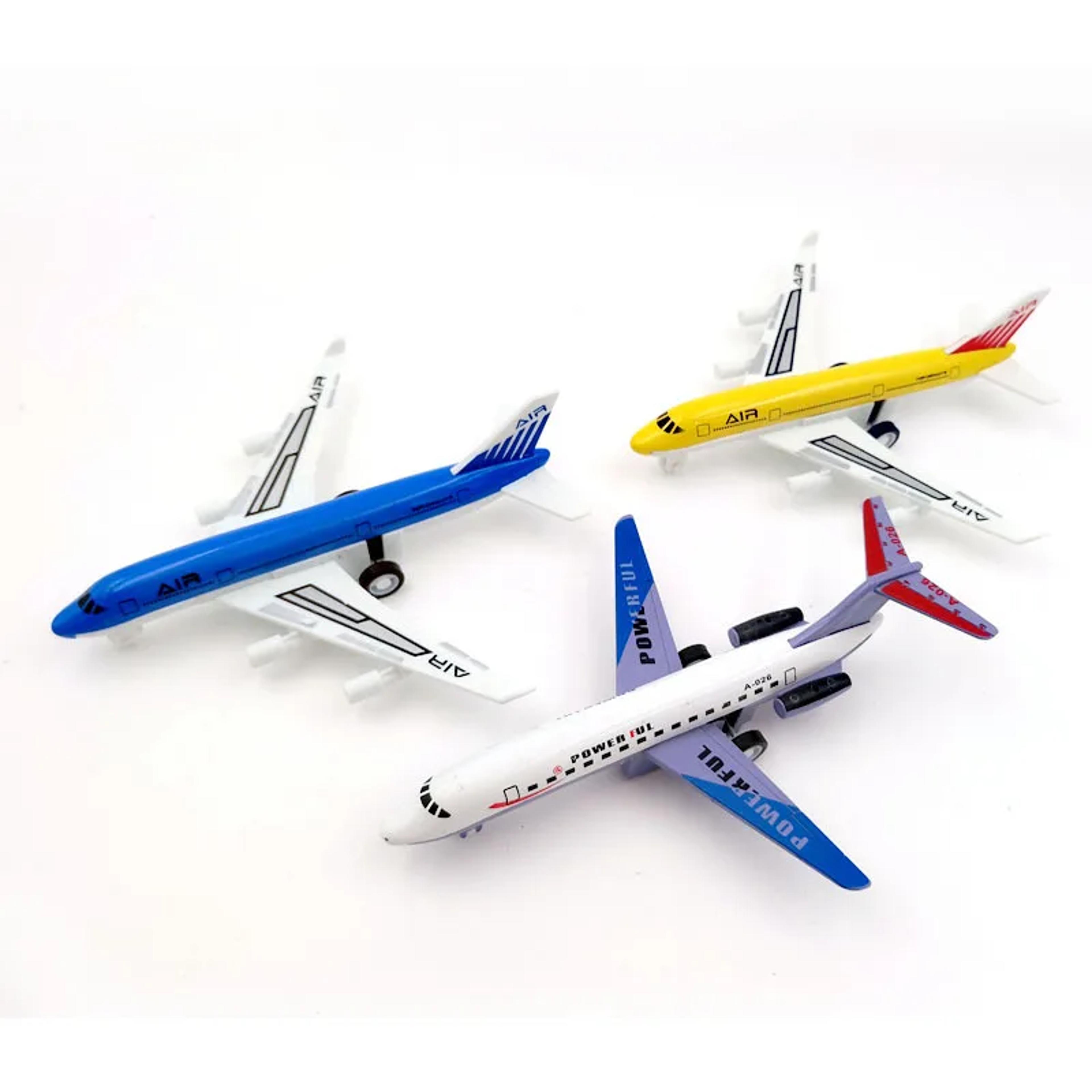skywings diecast airplane model set cartoon boeing model plane toy for kids & collectors