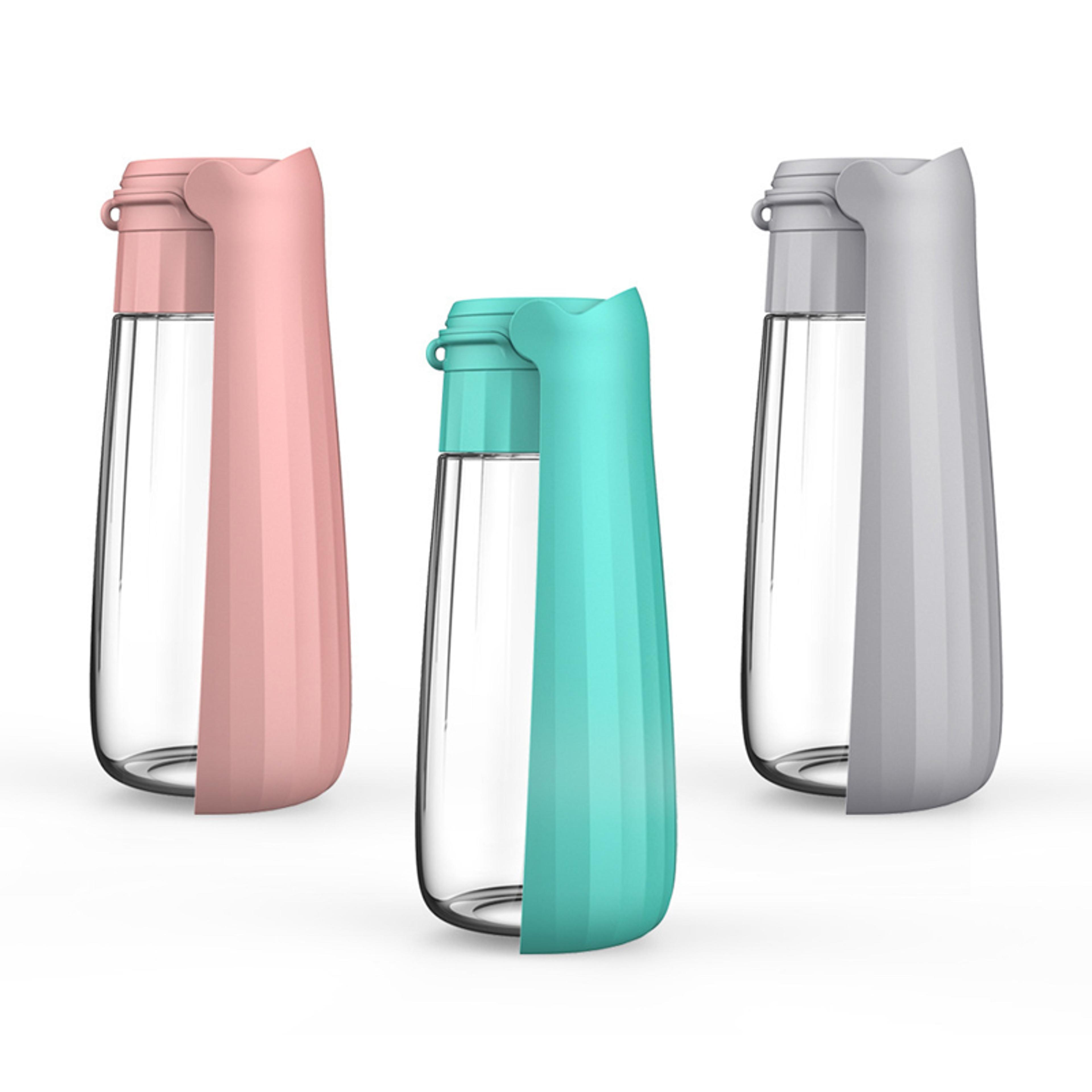foldable dog water bottle portable pet travel water dispenser for dogs & cats