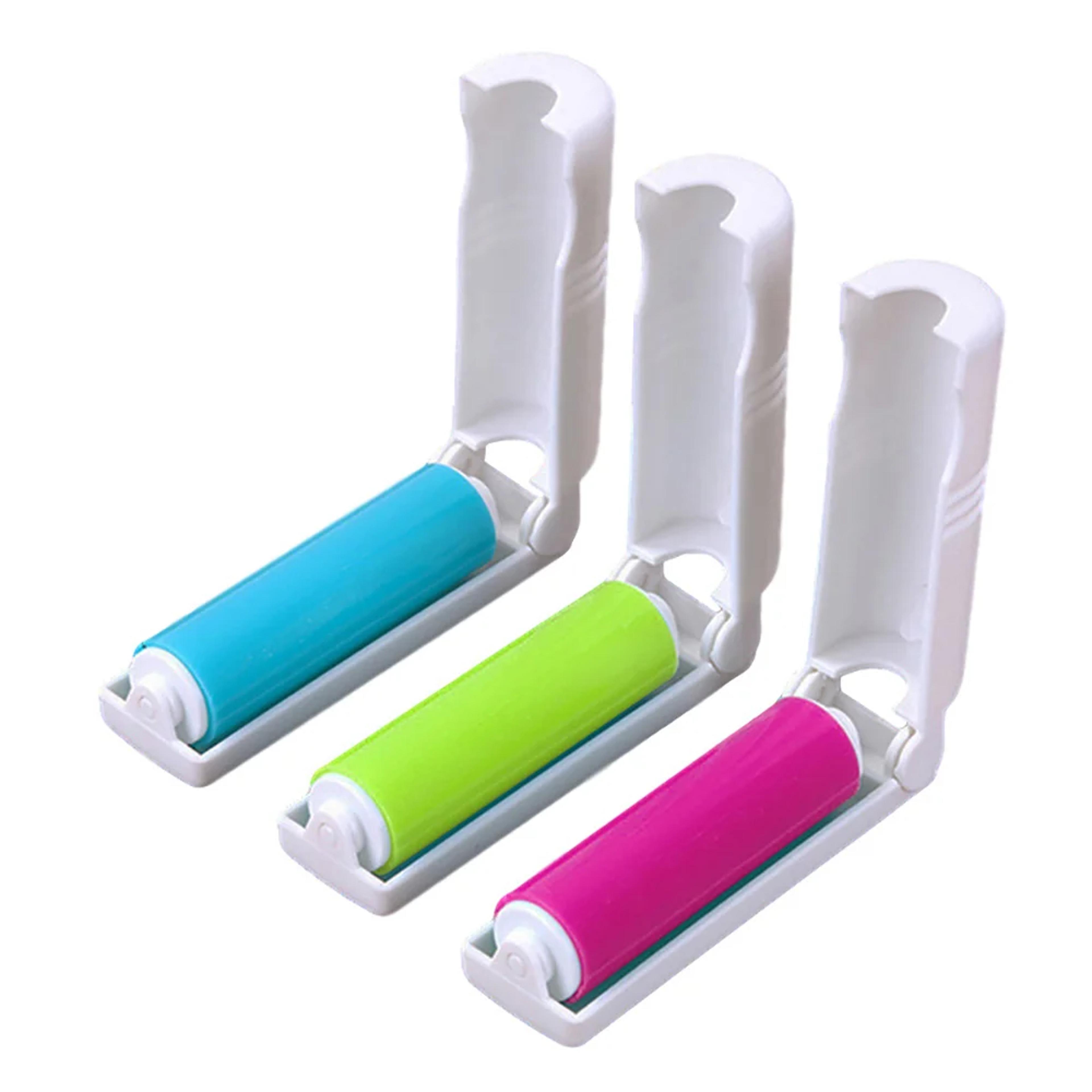 reusable lint roller for pet hair & clothes washable sticky lint remover brush