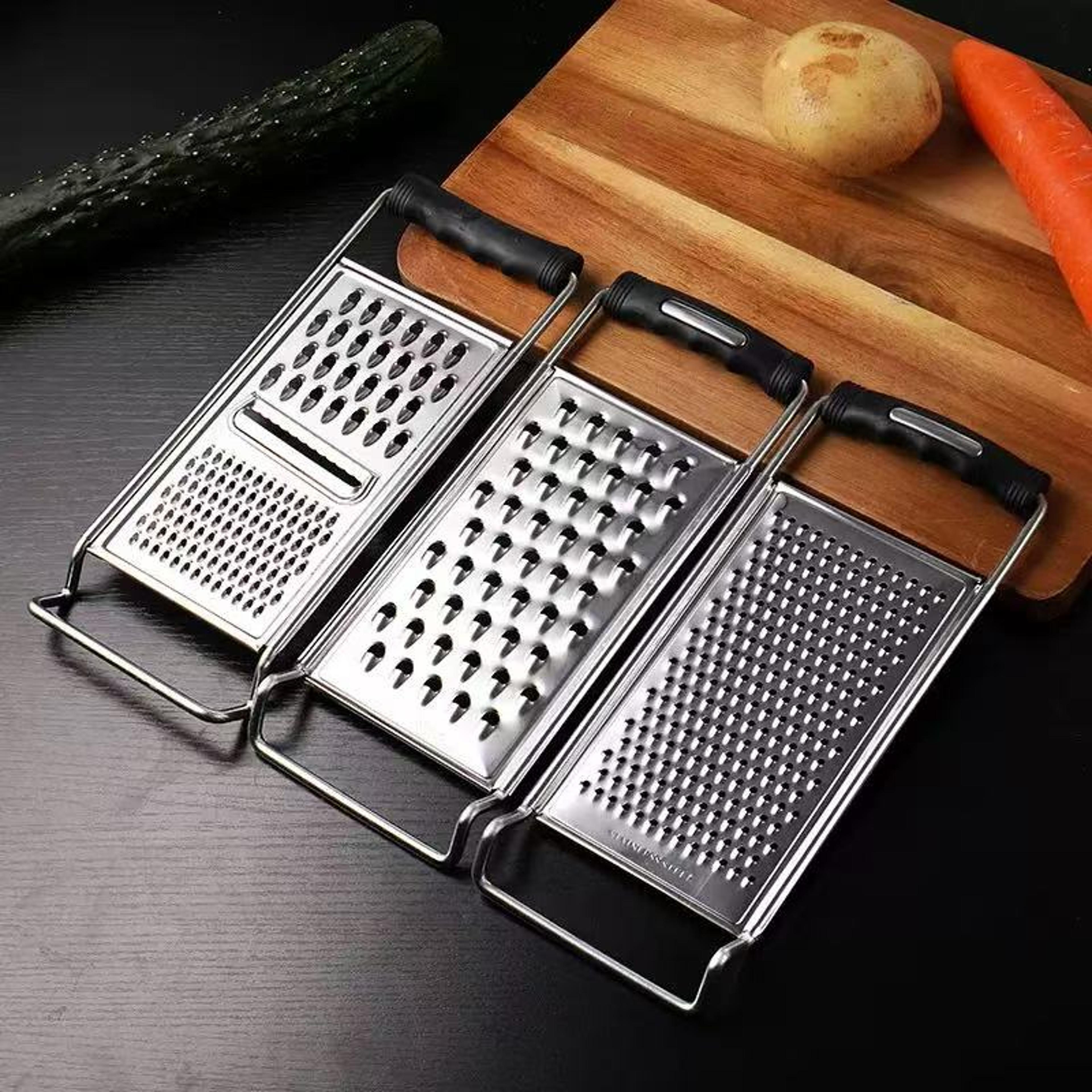 stainless steel vegetable slicer & ginger grater multi purpose kitchen cutter