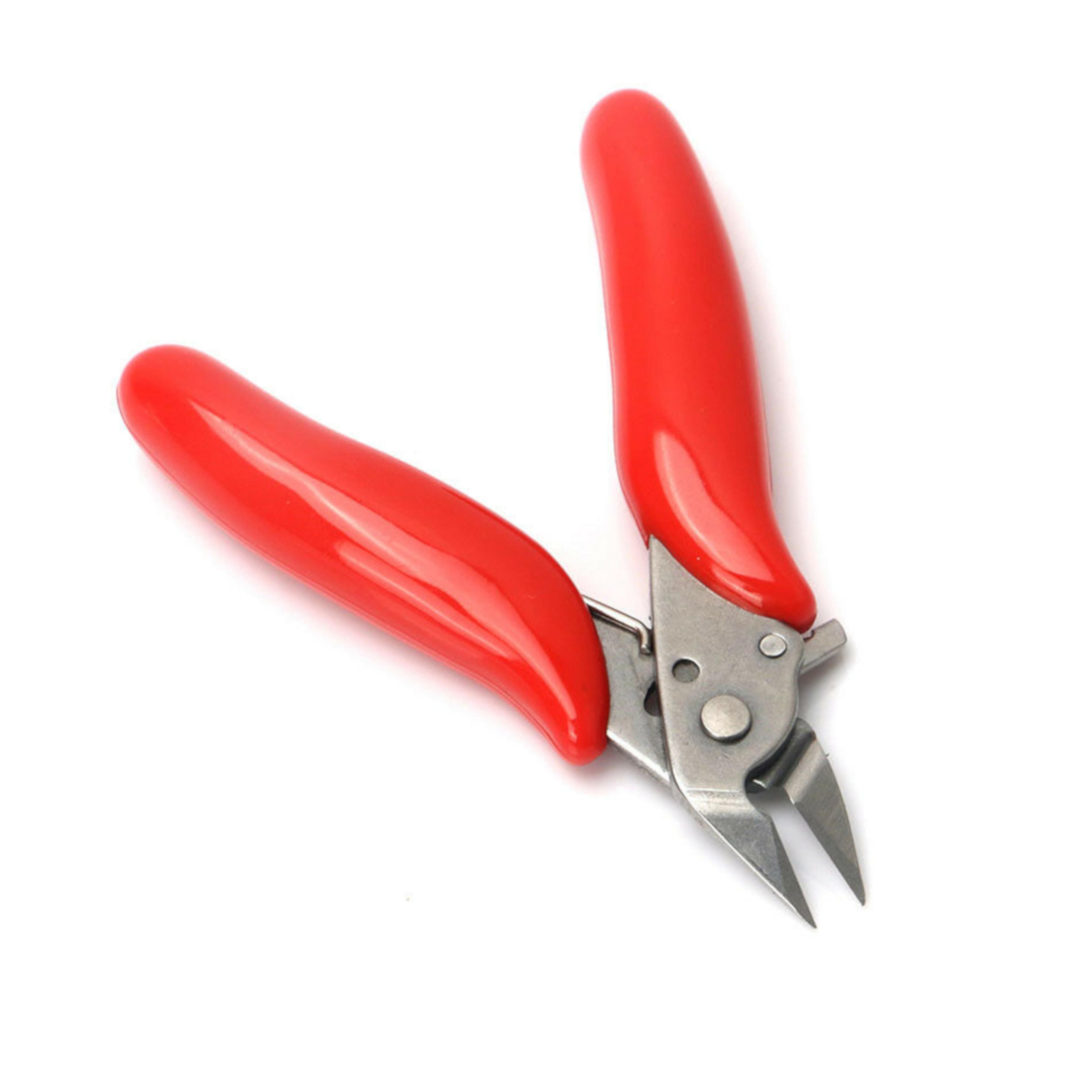 precision wire cutters mini diagonal pliers for electronics, crafts & diy repair