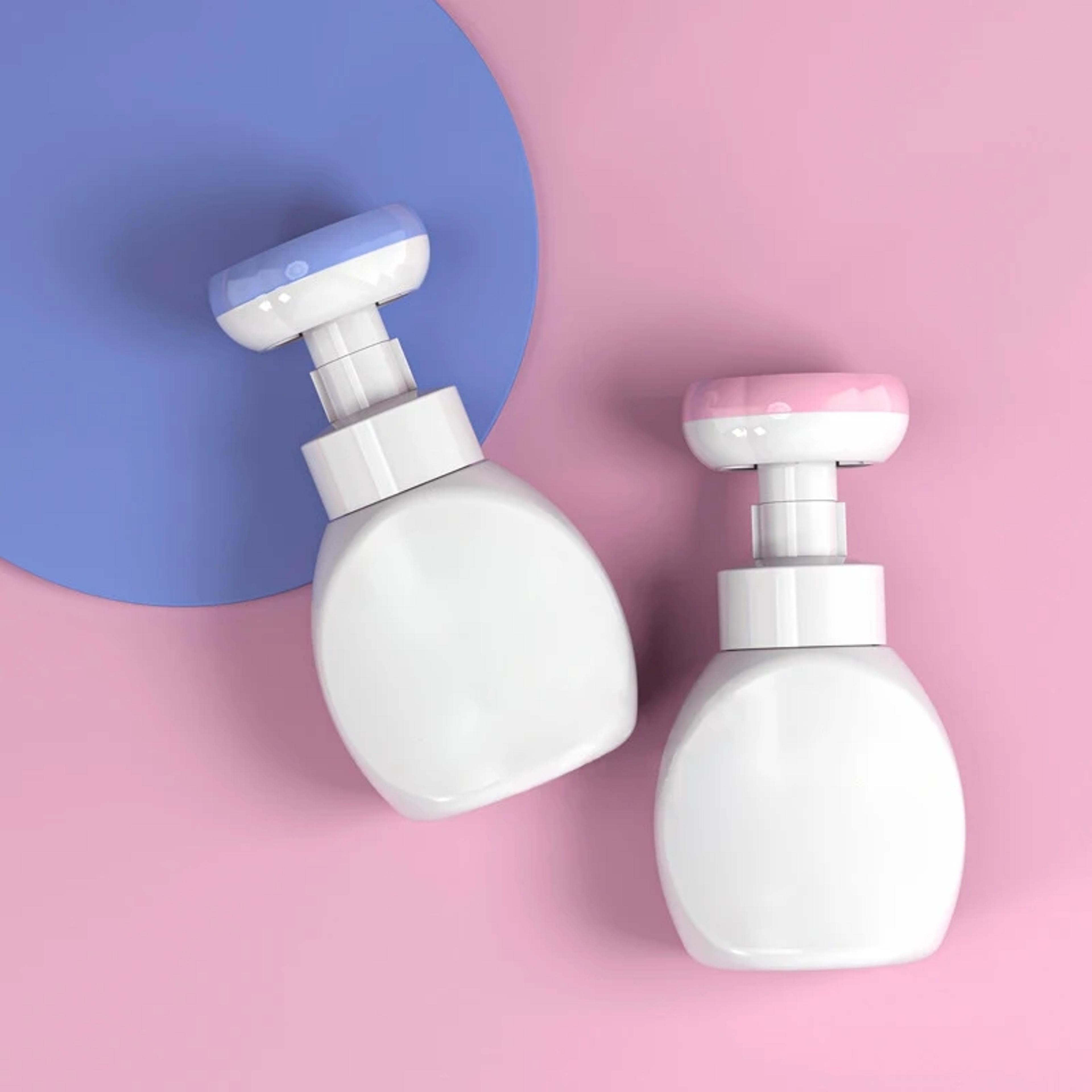 bloomfoam foaming soap dispenser for kids & family bathrooms