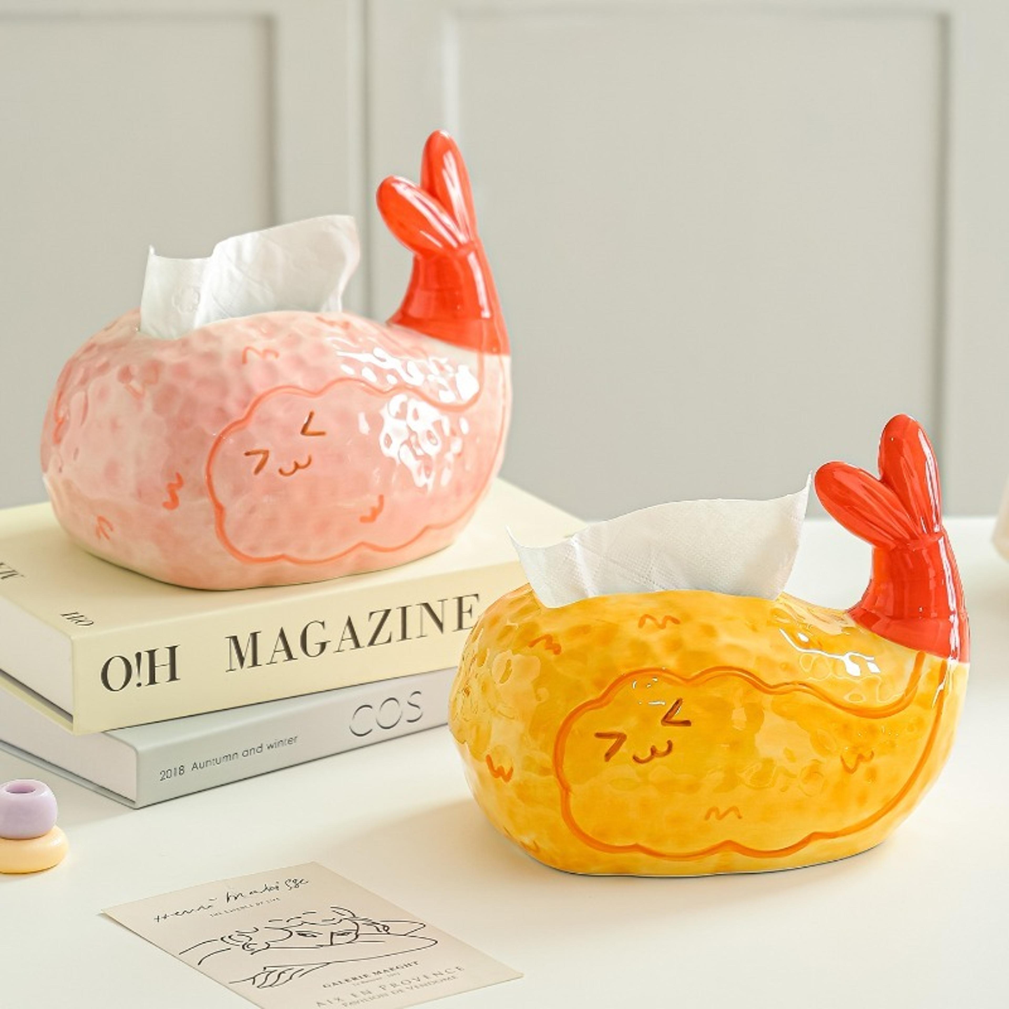 japanese ceramic tissue box decorative tissue box cover for living room & modern home decor