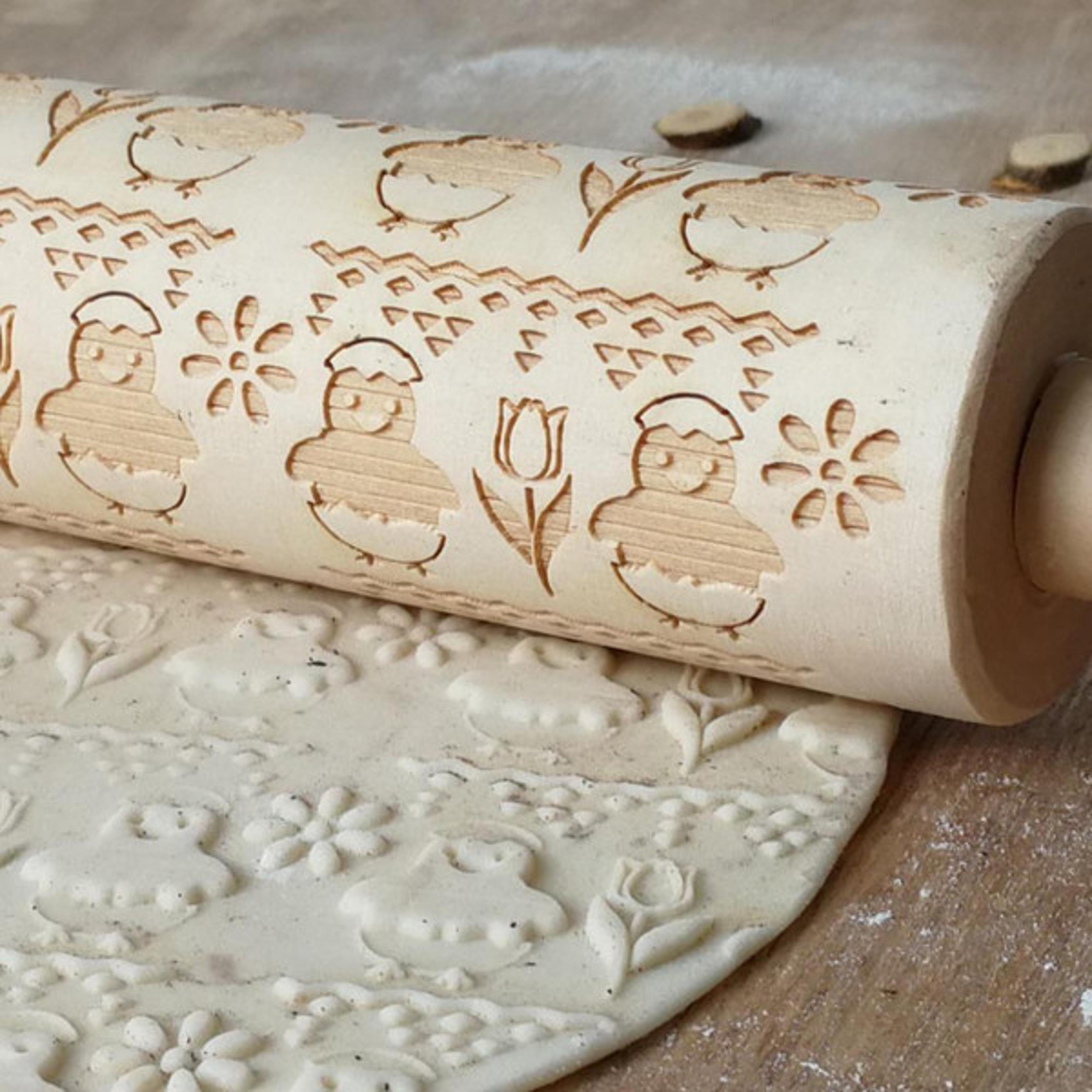easter 3d rolling pin