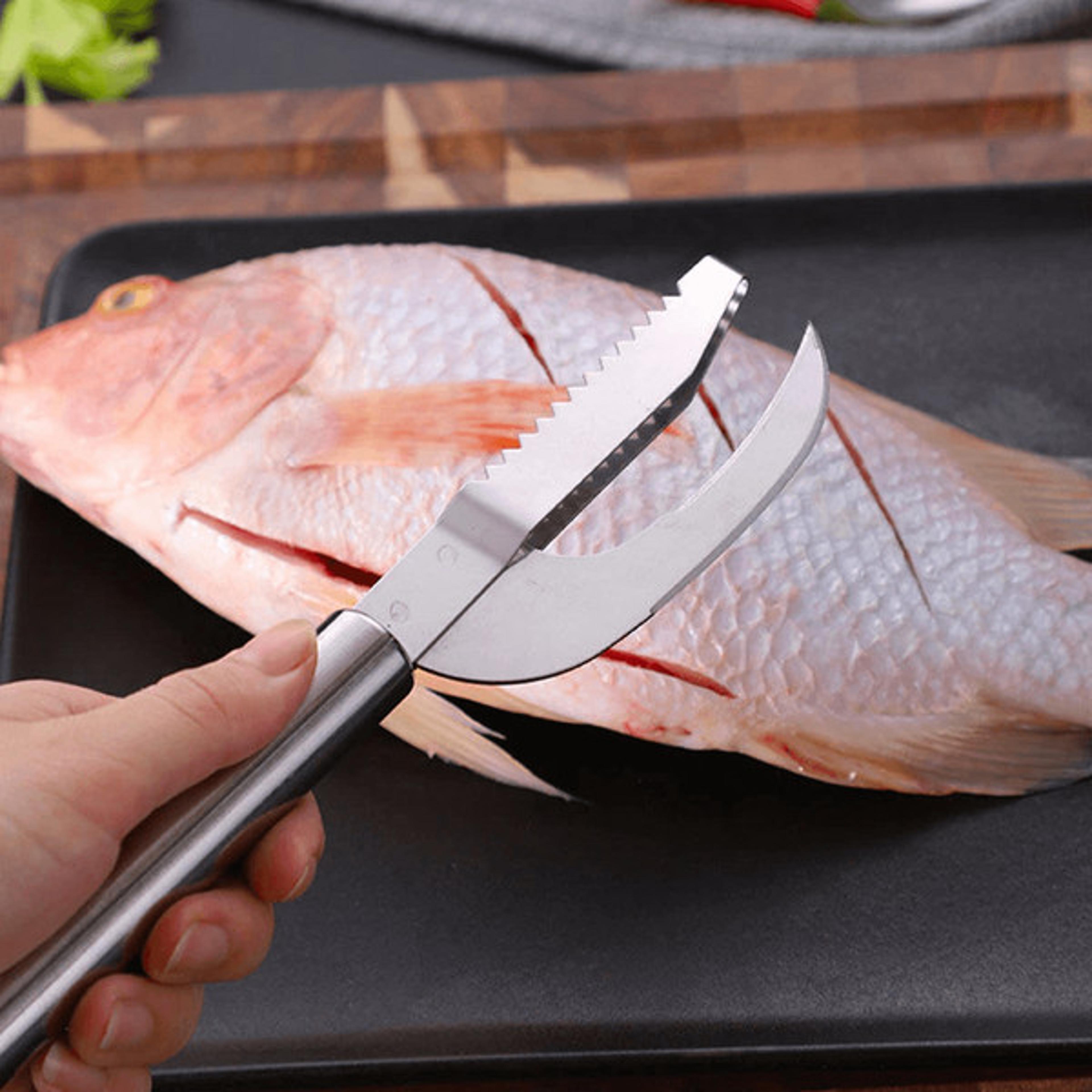 3-in-1 fish knife – premium seafood prep tool | perfect gift for chef