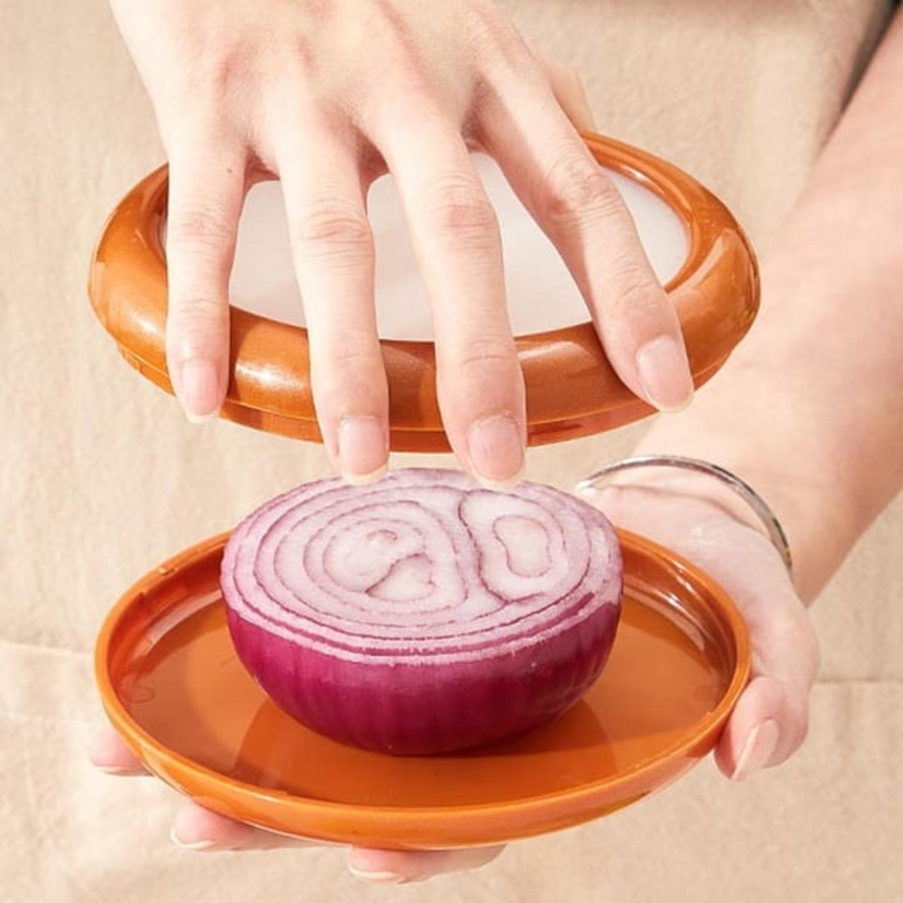 fruit and vegetable anti-oxidation storage box, food-grade silicone, easy to clean and store