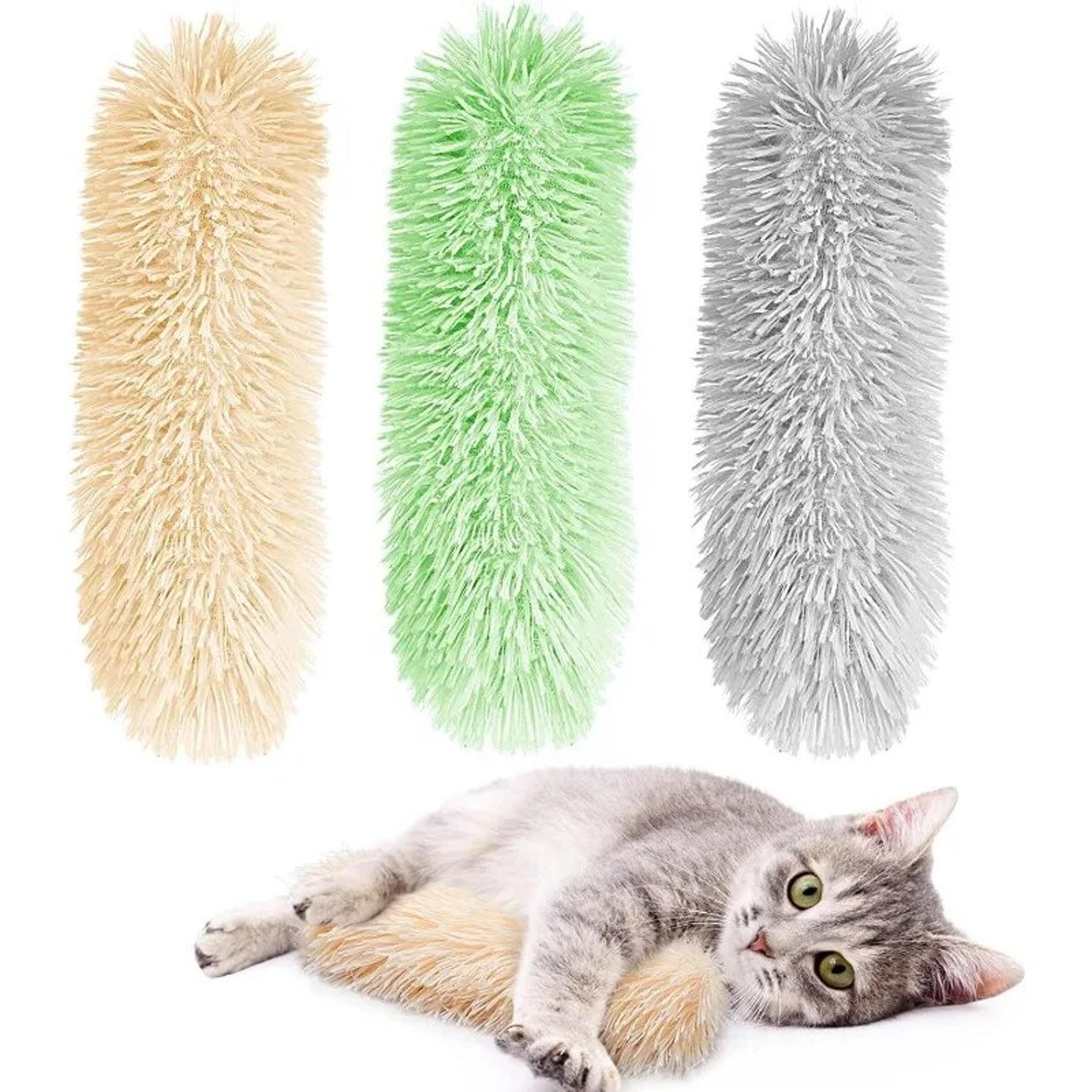 plush catnip toy: interactive chew for cats - self-healing pet supplies
