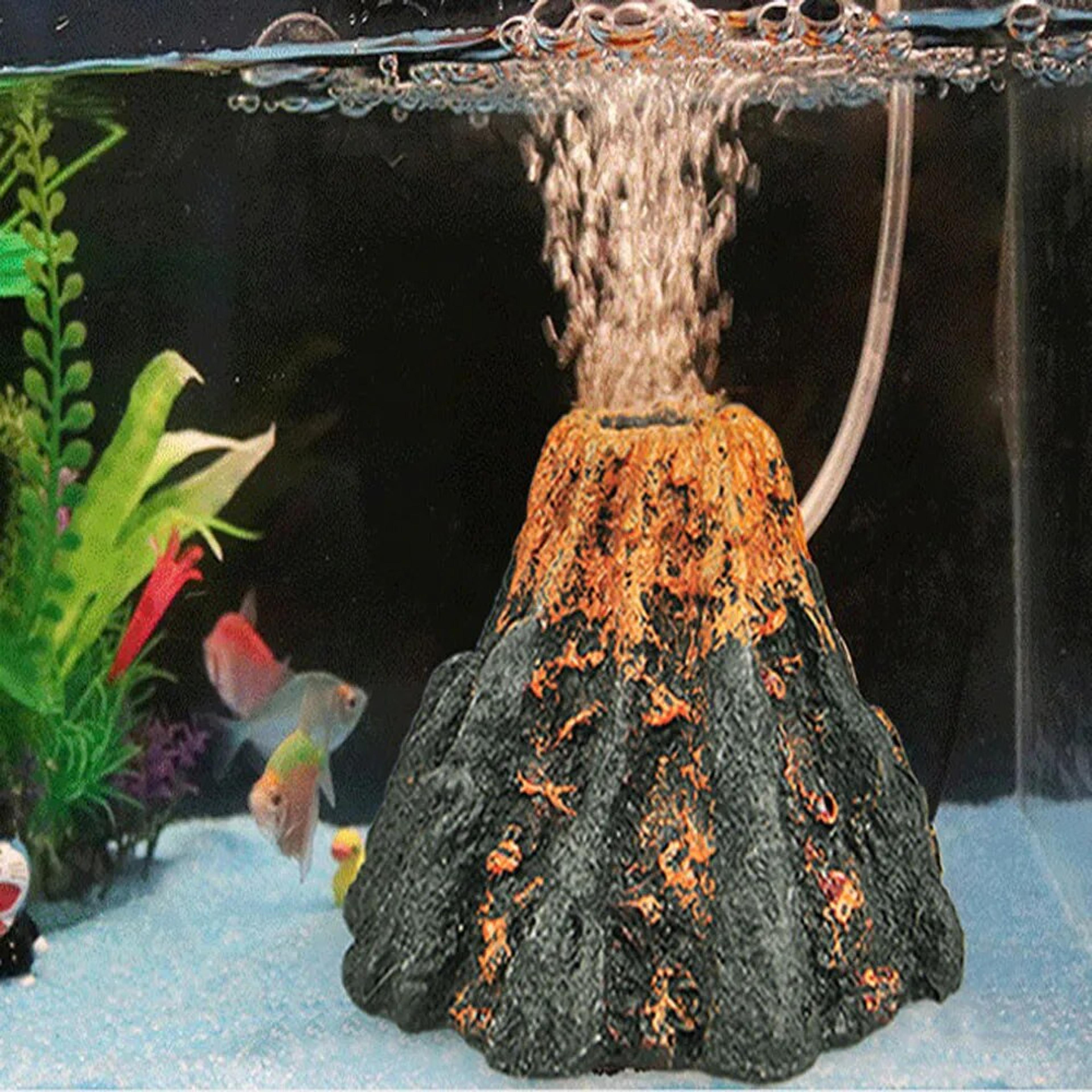 ultra quiet aquarium air pump for fish tank: mini compressor with oxygen hose & stone