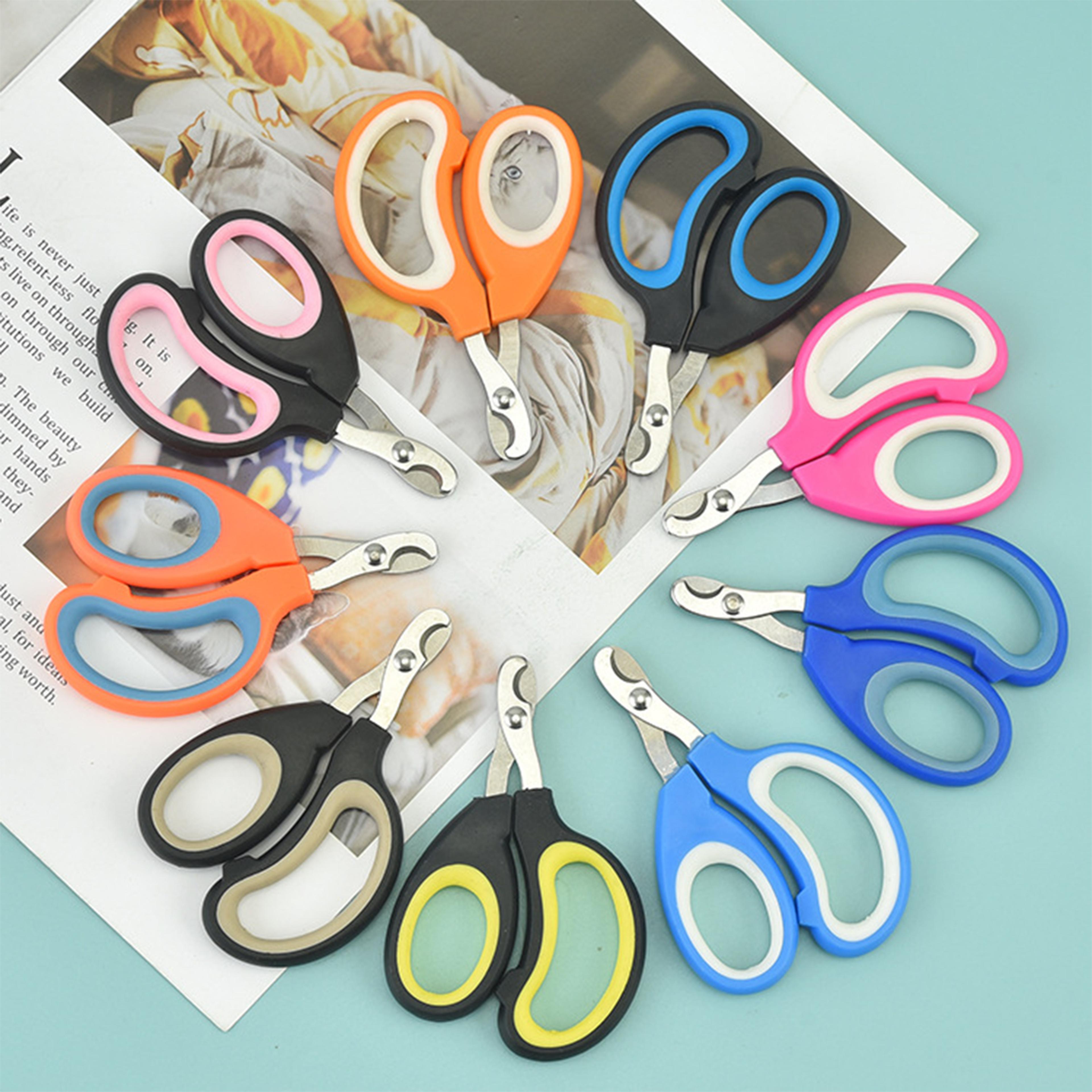 professional pet nail clippers for cats & dogs with safety guard easy home grooming