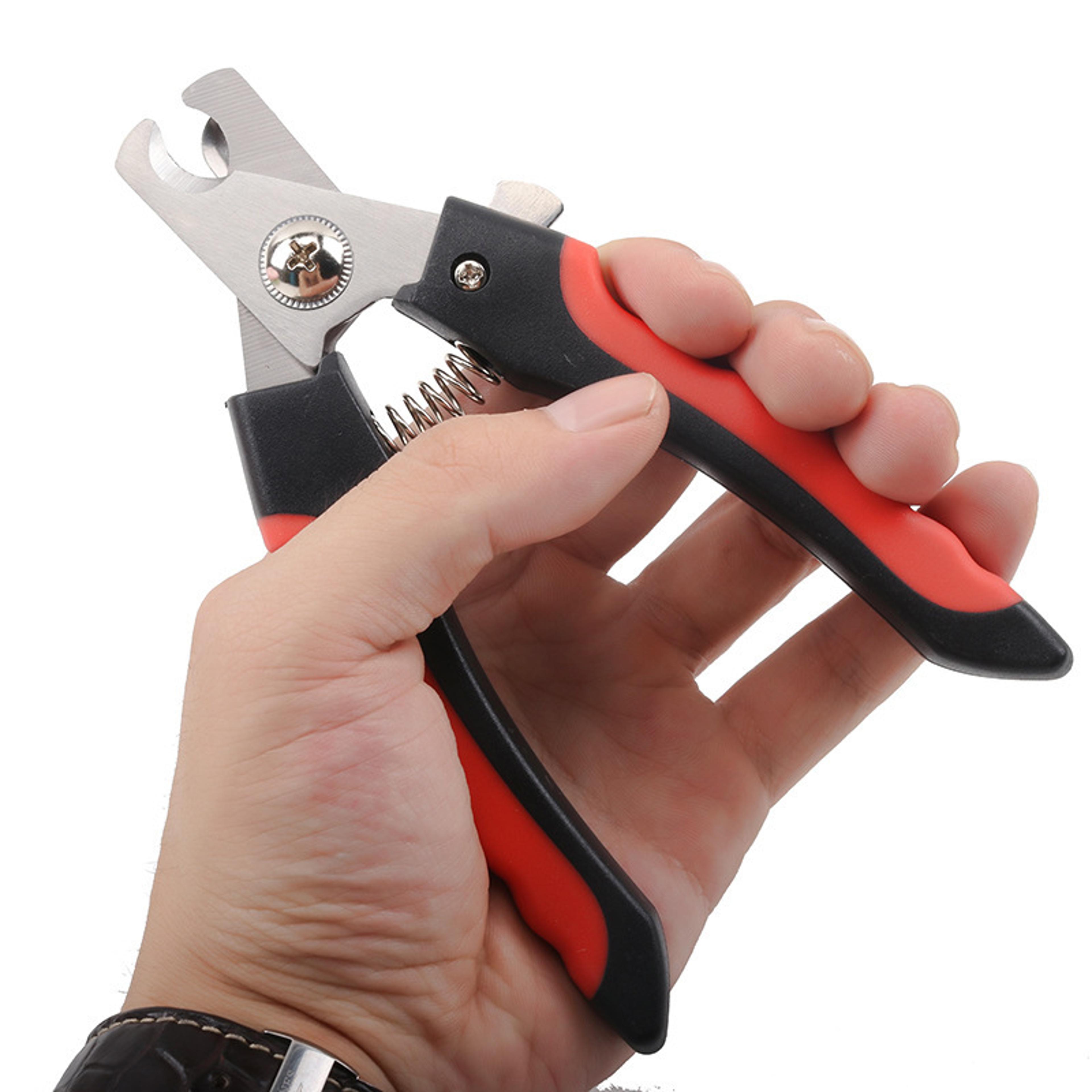 premium pet nail clippers stainless steel dog & cat nail trimmer for easy grooming