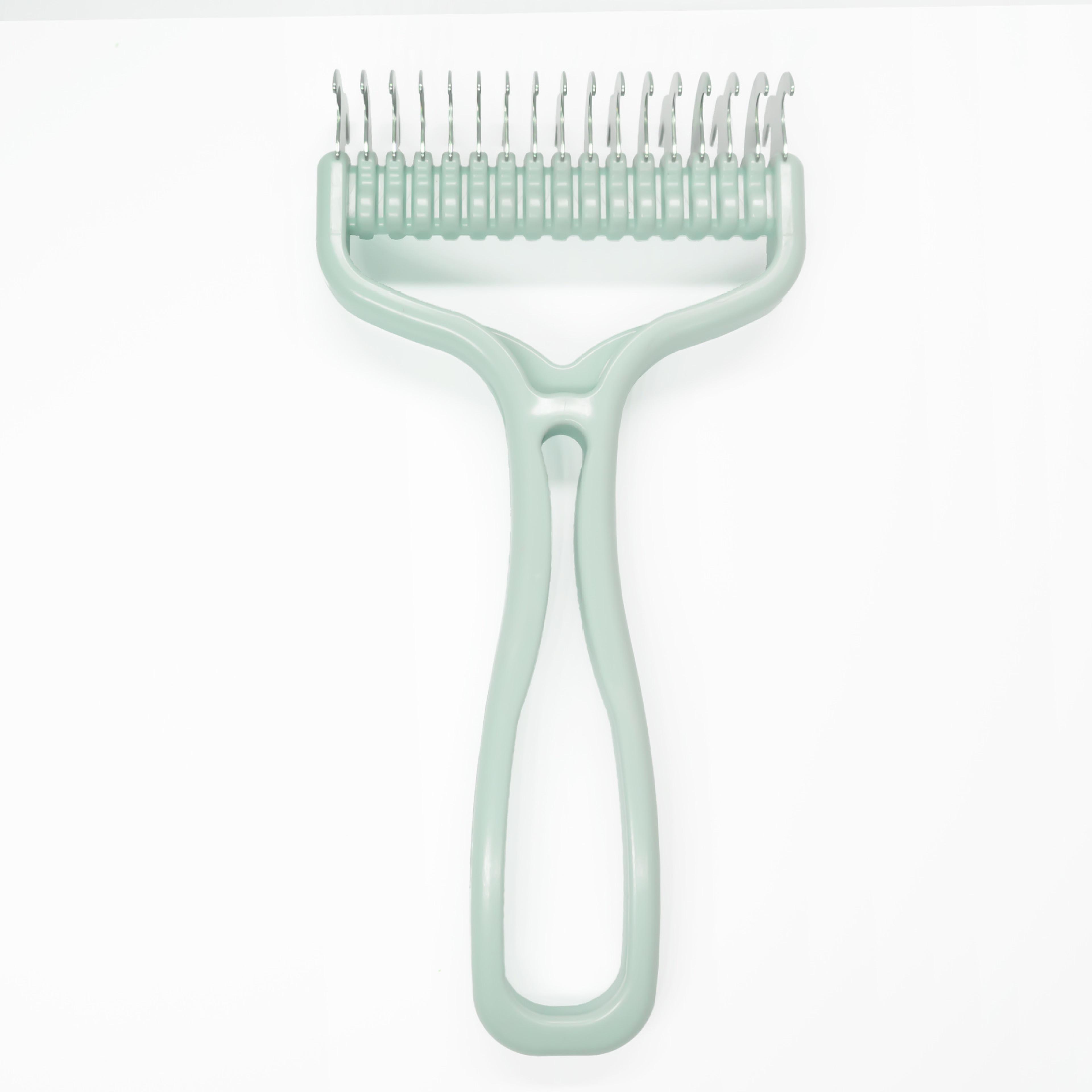 furglide pro pet grooming and dematting brush for shedding dogs and cats