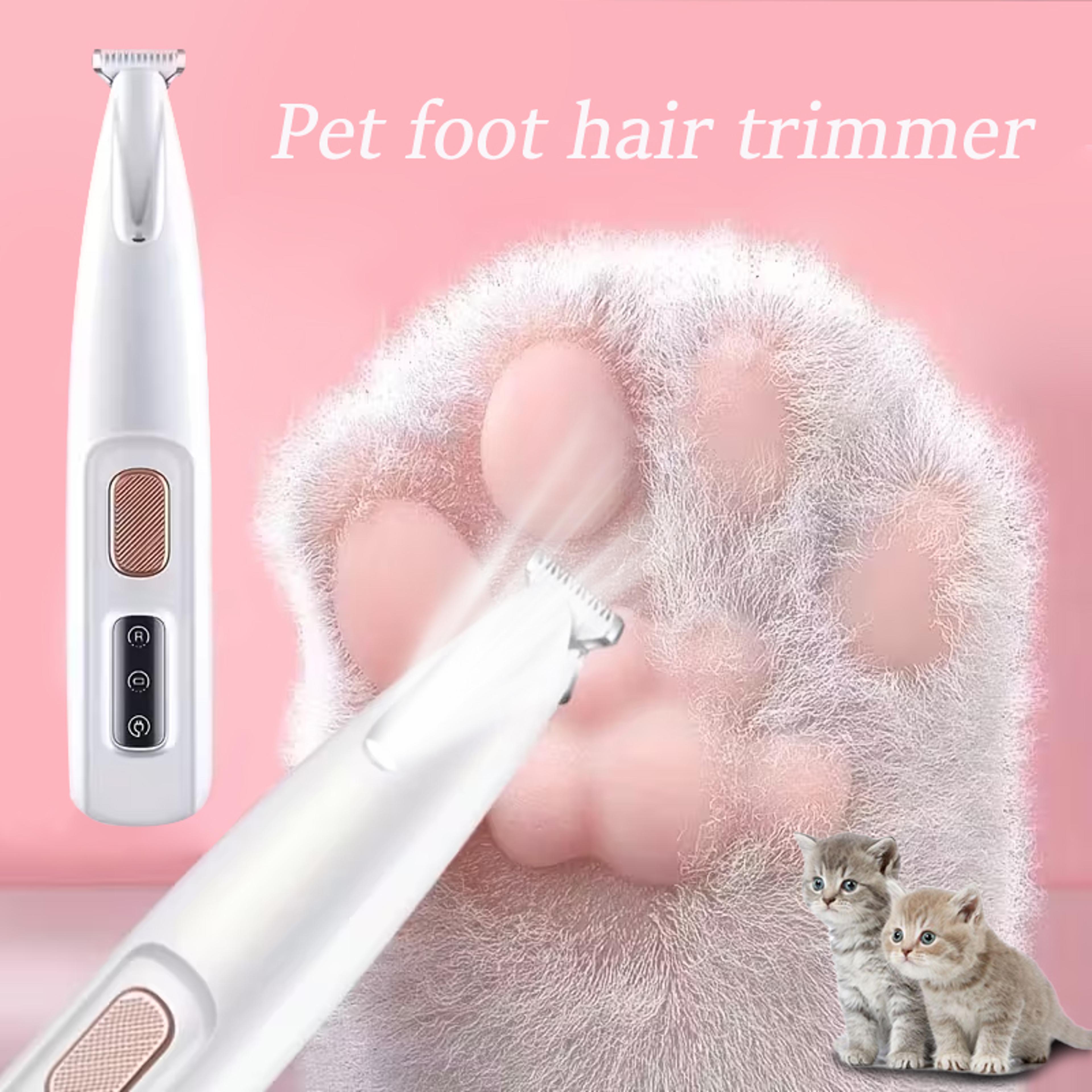 premium dog nail trimmer with led light & usb recharge