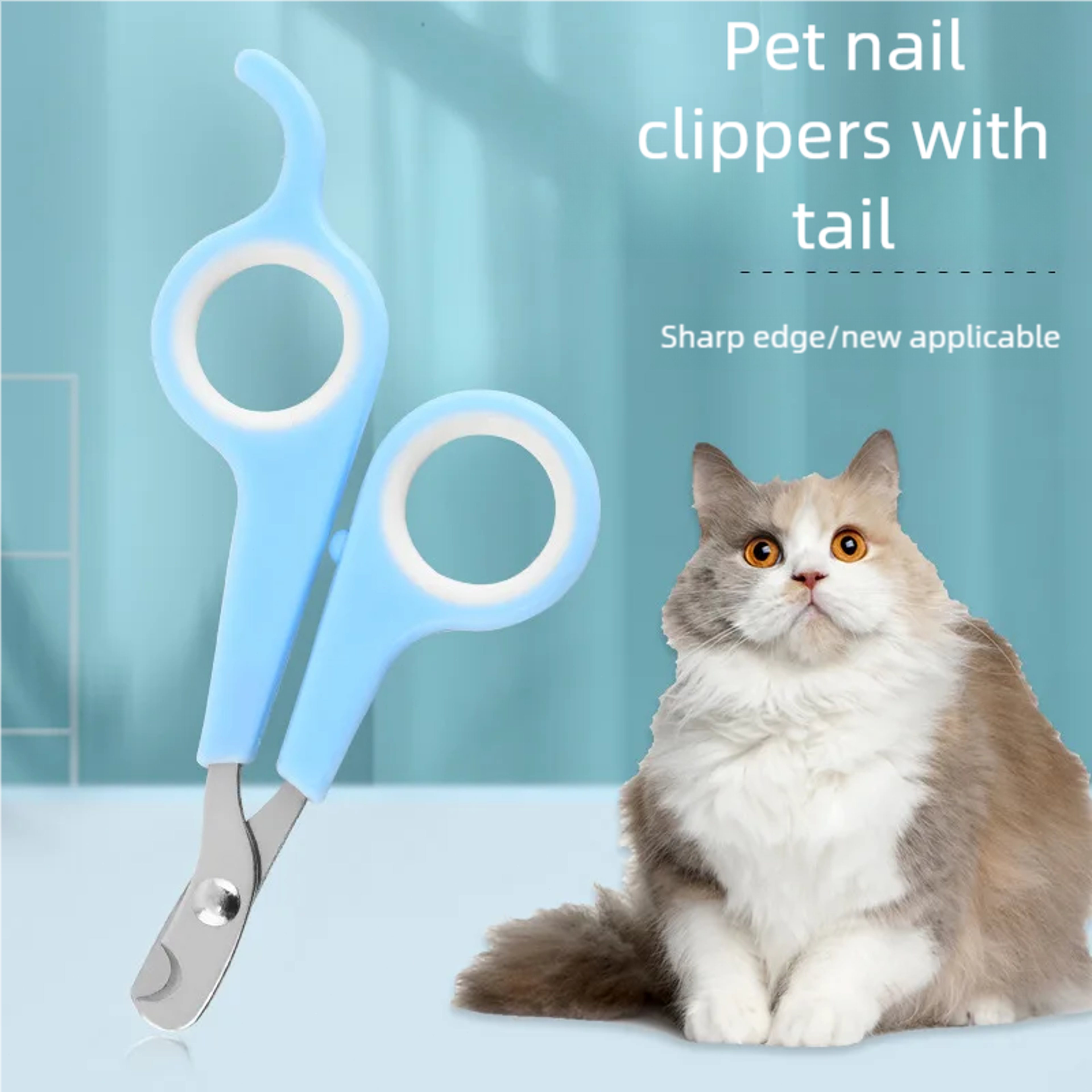 gentlegrip pet nail clippers for birds, cats, dogs & small animals