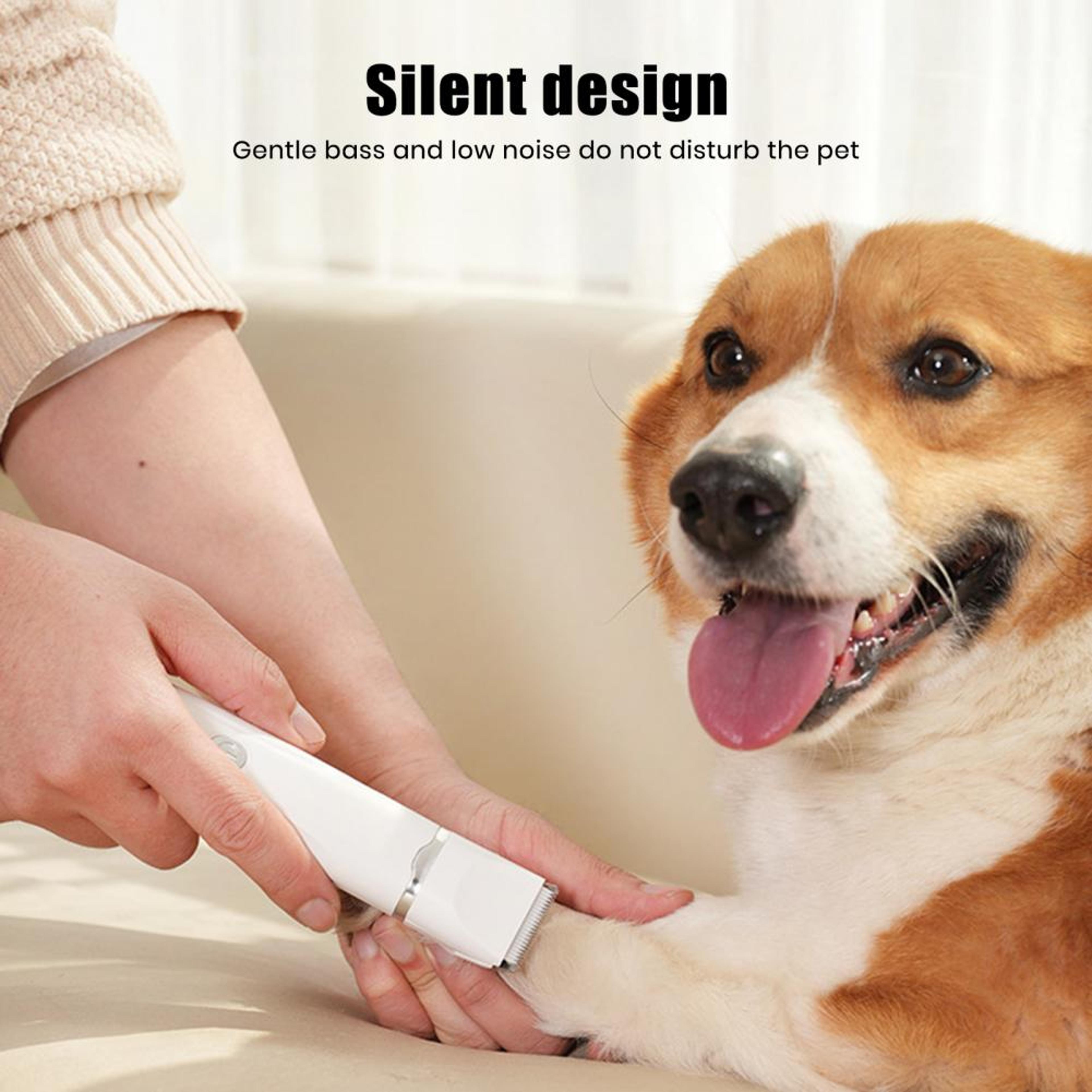 stainless steel pet paw trimmer & nail grooming kit for dogs and cats