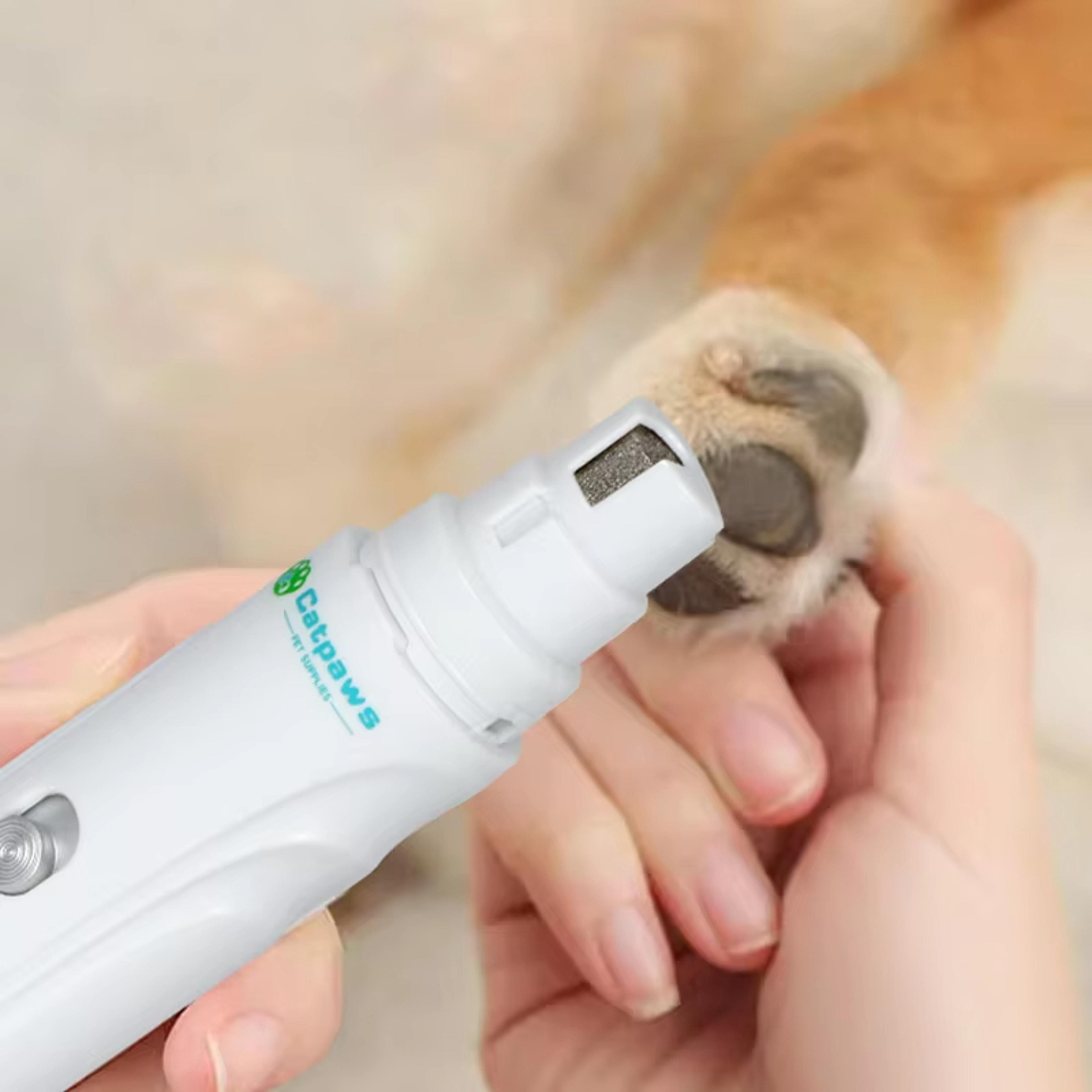 rechargeable pet nail grinder electric dog nail grinder & cat claw trimmer