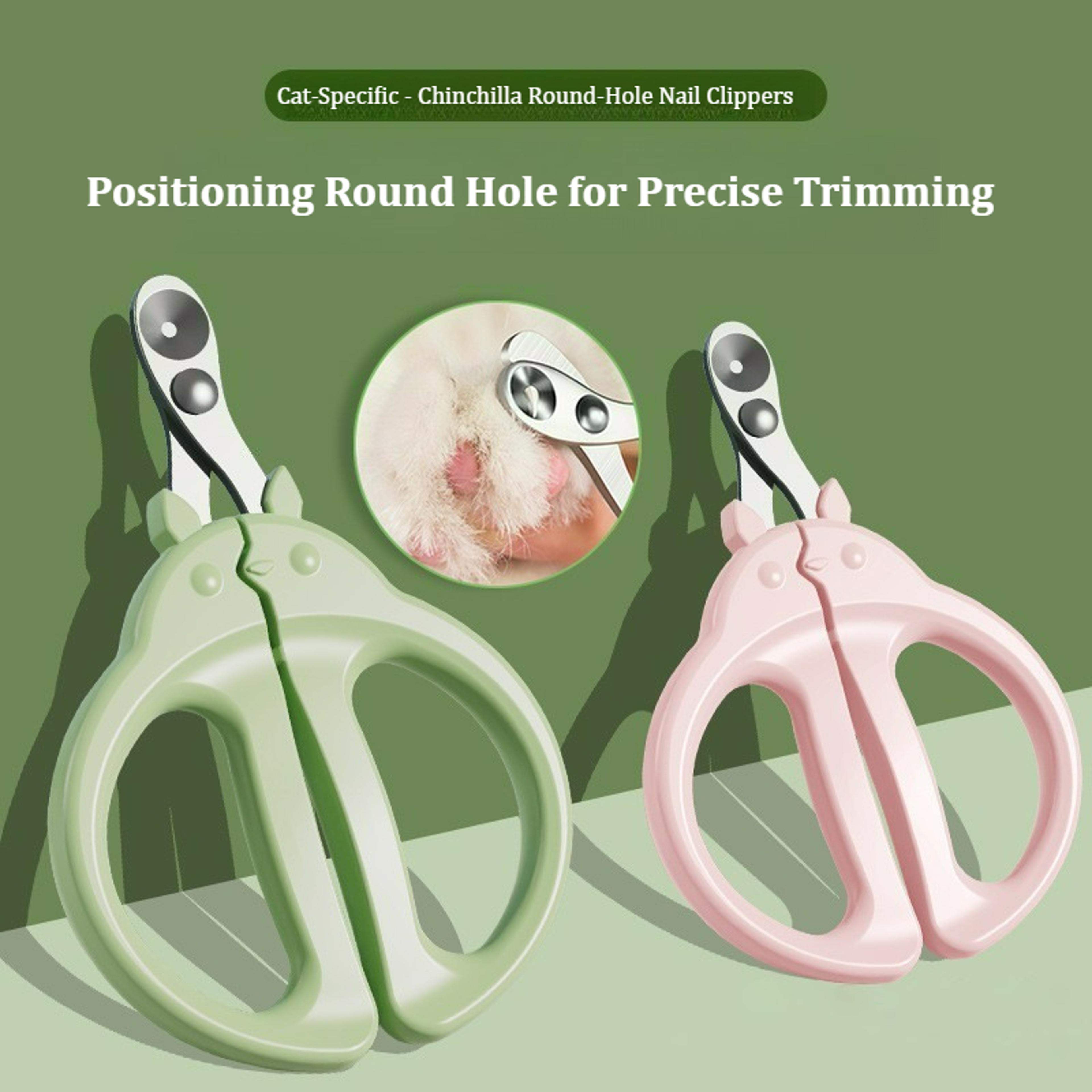 pet nail clipper with safety guard for cats & dogs