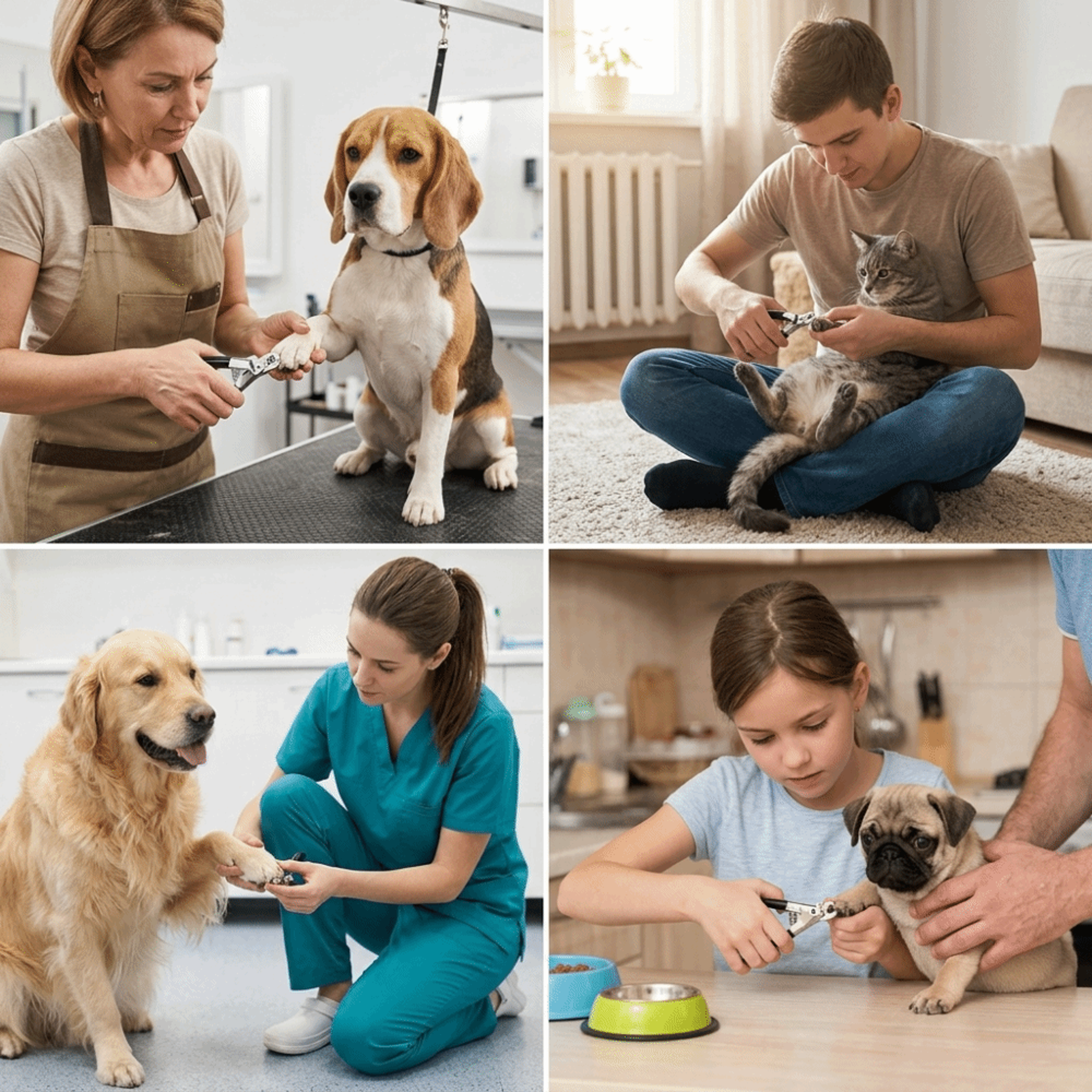 premium stainless steel pet nail trimmer smooth cutting claws with ergonomic handle for safe grooming